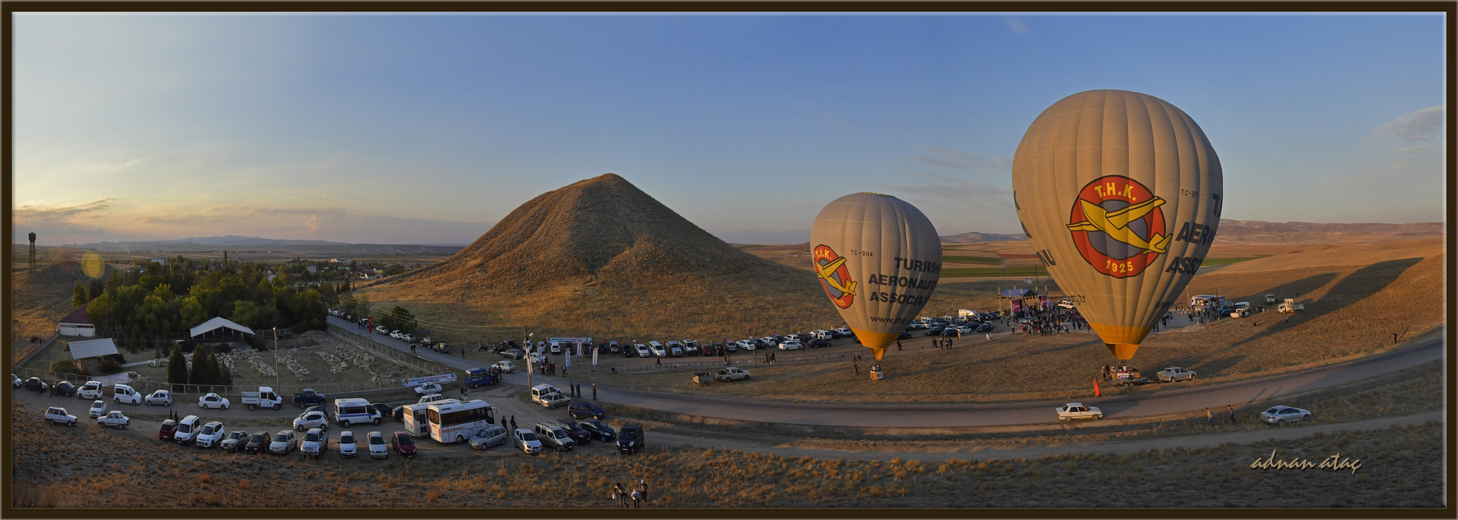 Nikon D5 sample photo. Midas höyüğü ve balonlar - midas tumulus and balloons photography