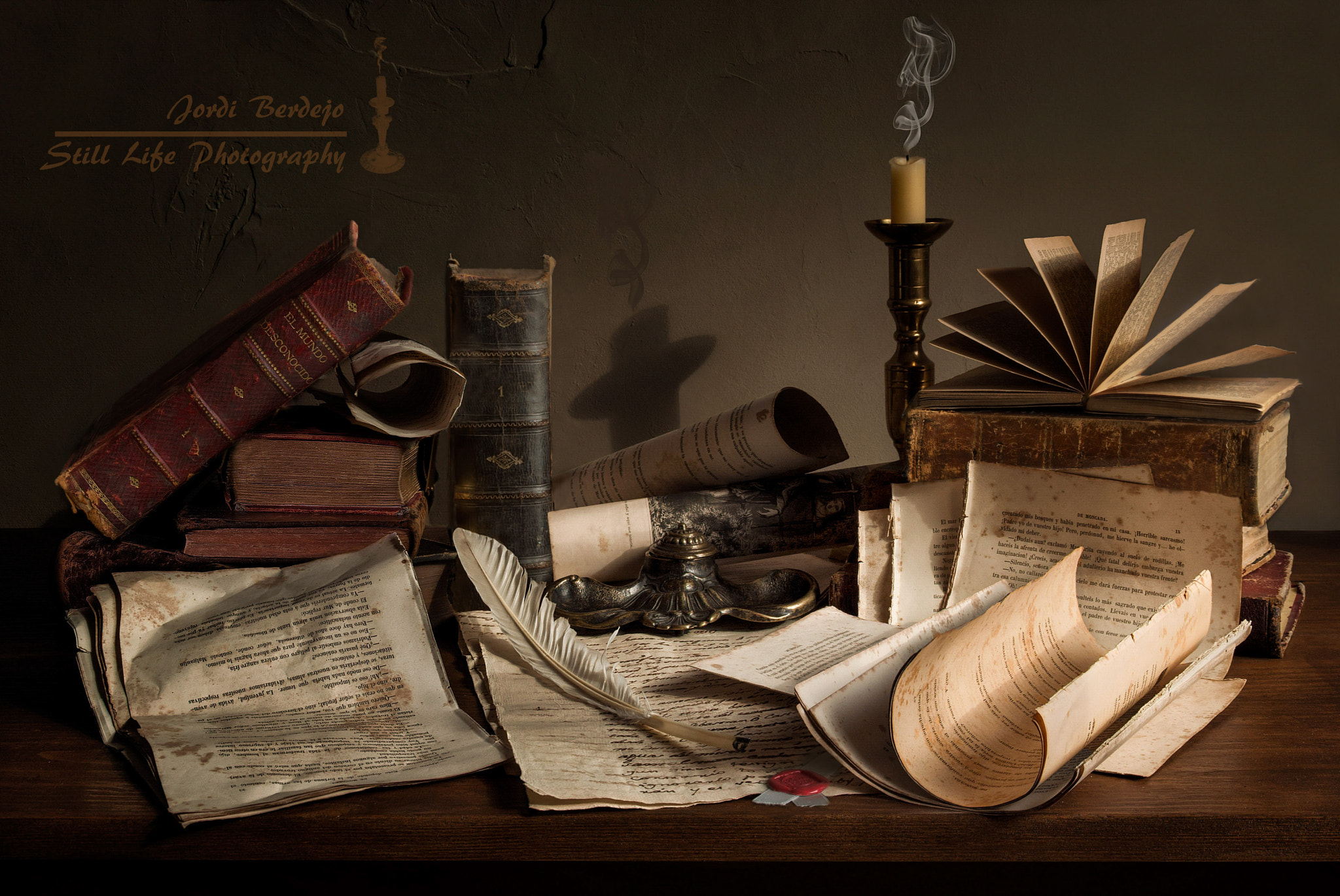 Pentax K200D sample photo. Still life with books photography