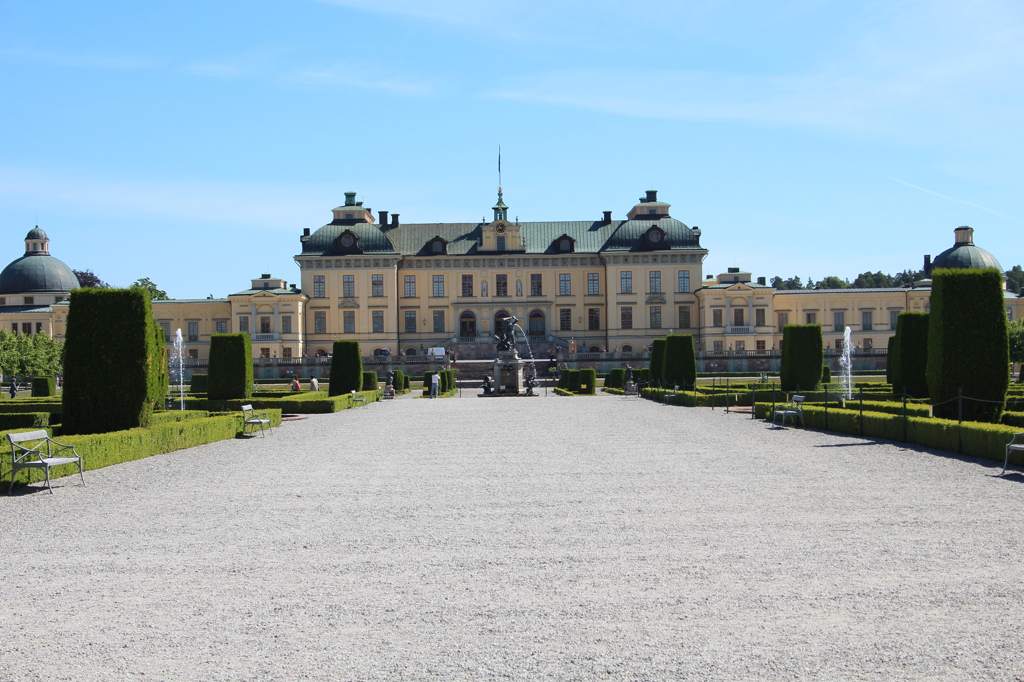 Canon EF-S 18-55mm F3.5-5.6 II sample photo. Sweden, drottningholm castle photography
