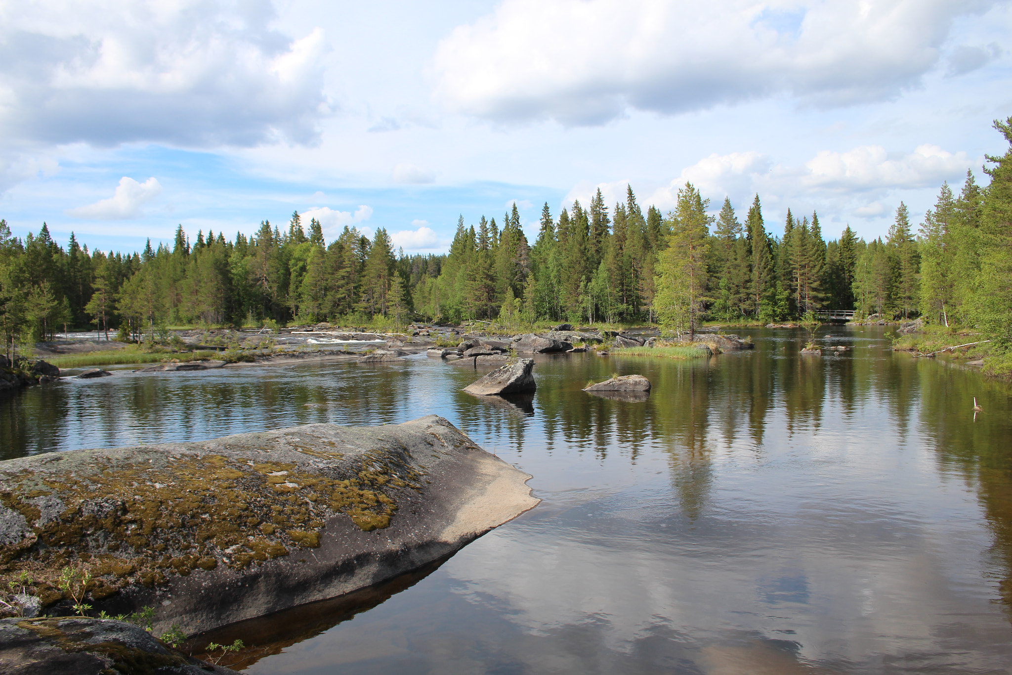 Canon EF-S 18-55mm F3.5-5.6 II sample photo. Sweden, mårdseleforsen photography