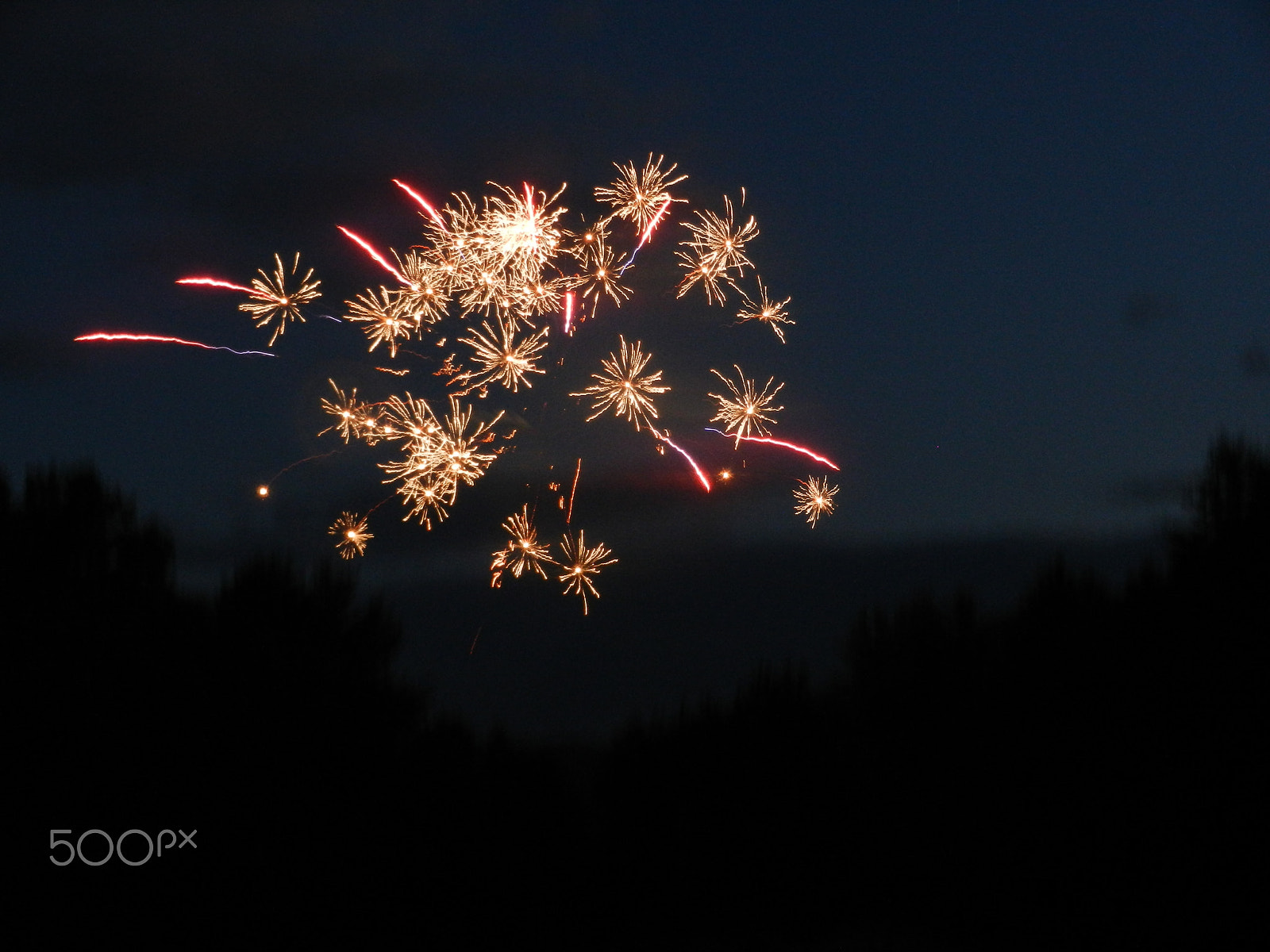 Nikon Coolpix S9100 sample photo. Fireworks go boom photography