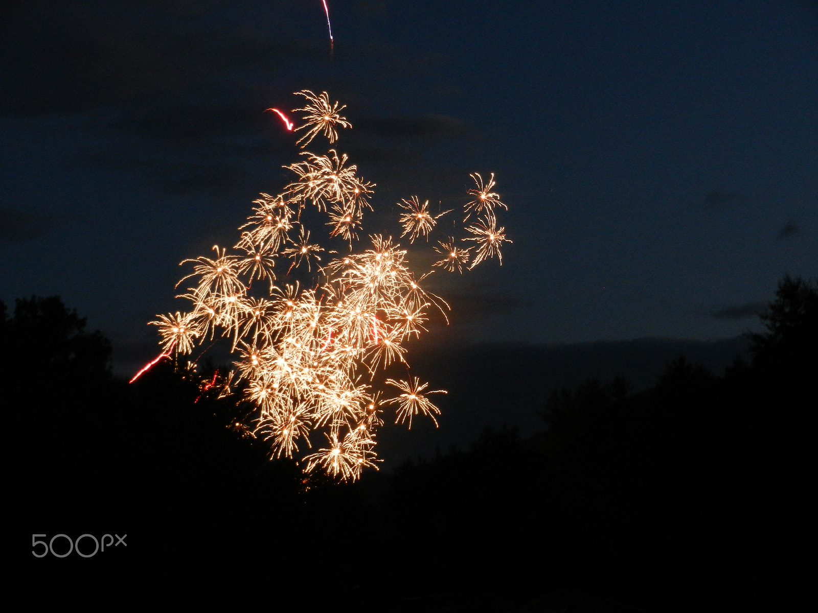 Nikon Coolpix S9100 sample photo. Fireworks go boom photography