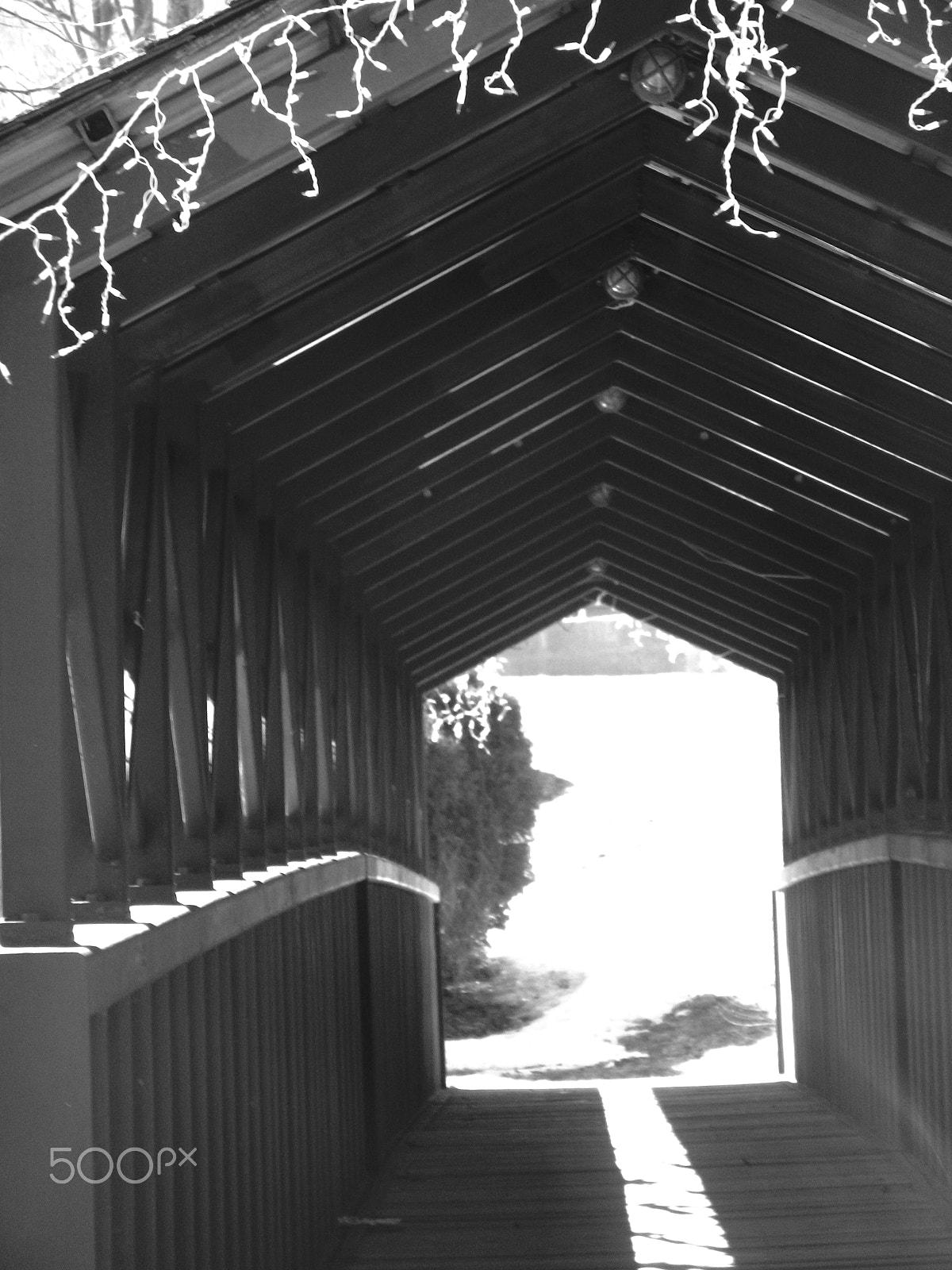 Nikon Coolpix S9100 sample photo. Covered bridge photography