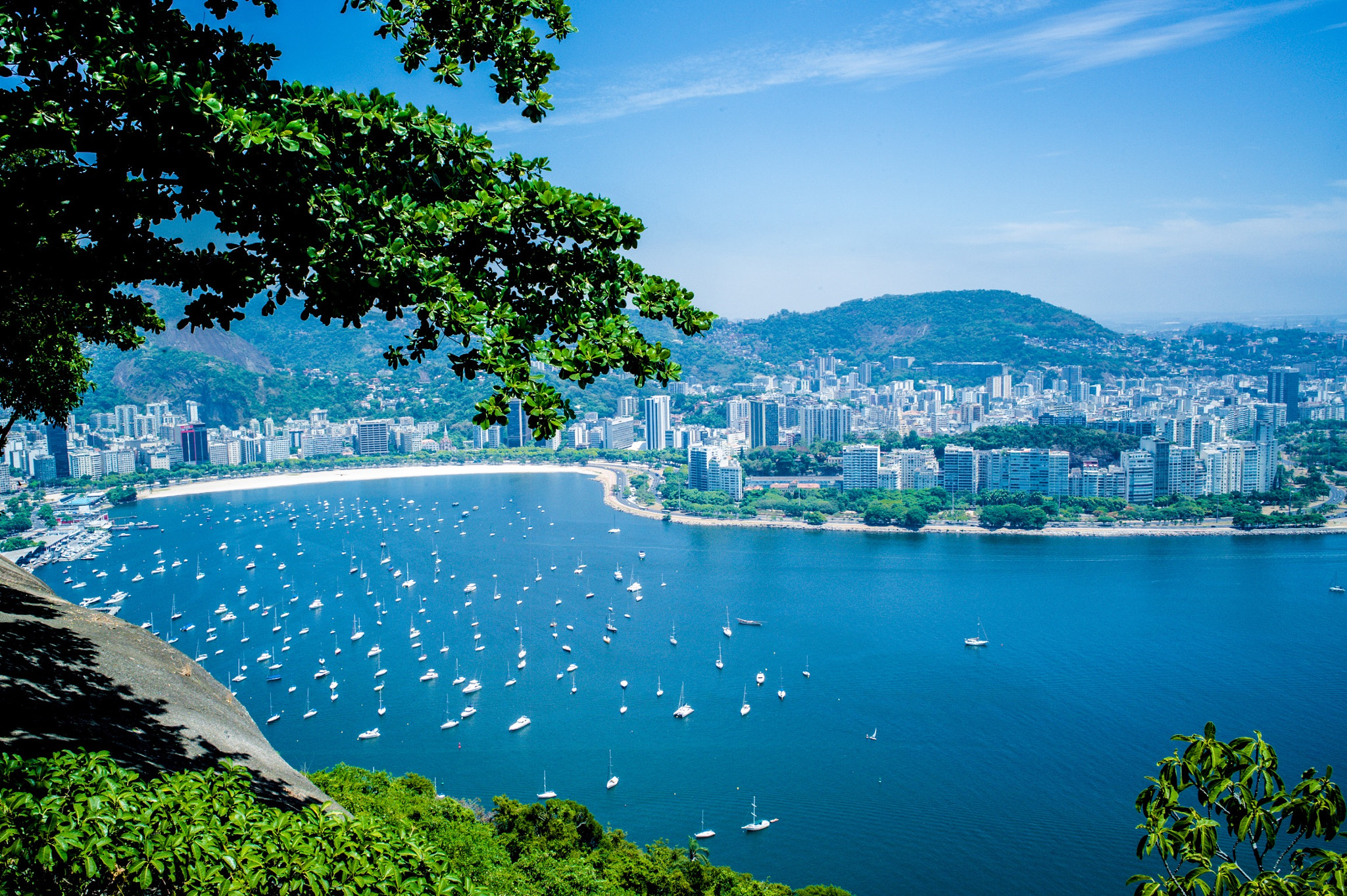 Leica Summicron-M 28mm F2 ASPH sample photo. View from sugarloaf mountain, rio photography