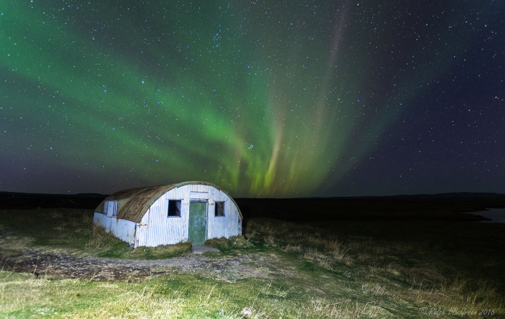 Sigma 10-20mm F3.5 EX DC HSM sample photo. The hut under the aurora photography