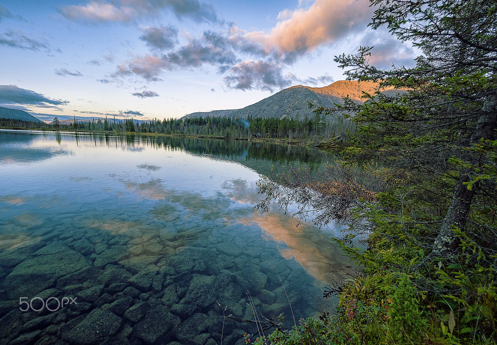 Olympus OM-D E-M10 II + Olympus M.Zuiko Digital ED 7-14mm F2.8 PRO sample photo. The khibiny mountains. river koniak. photography