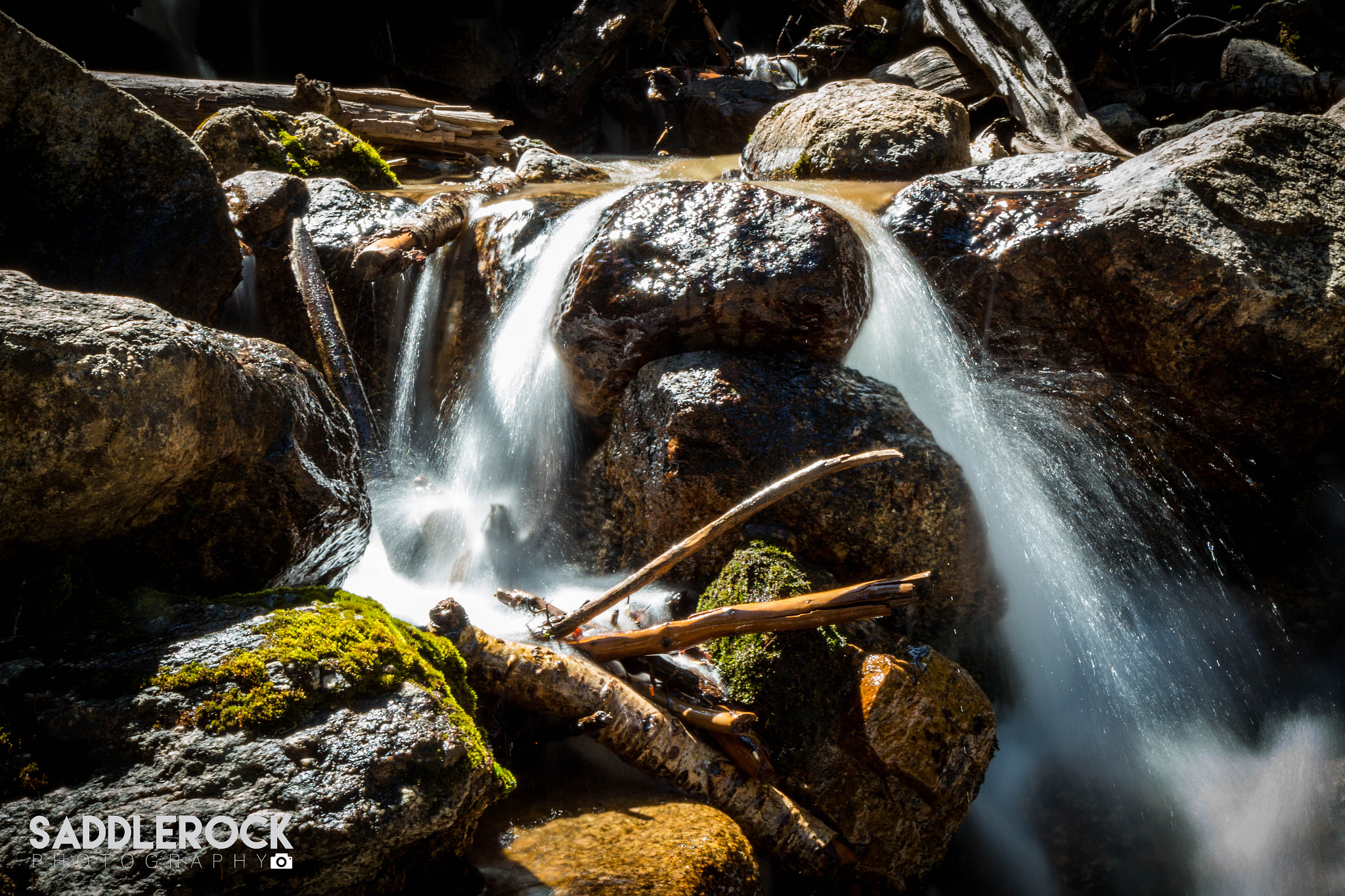 Canon EF-S 17-55mm F2.8 IS USM sample photo. Whitney portal waterfall photography