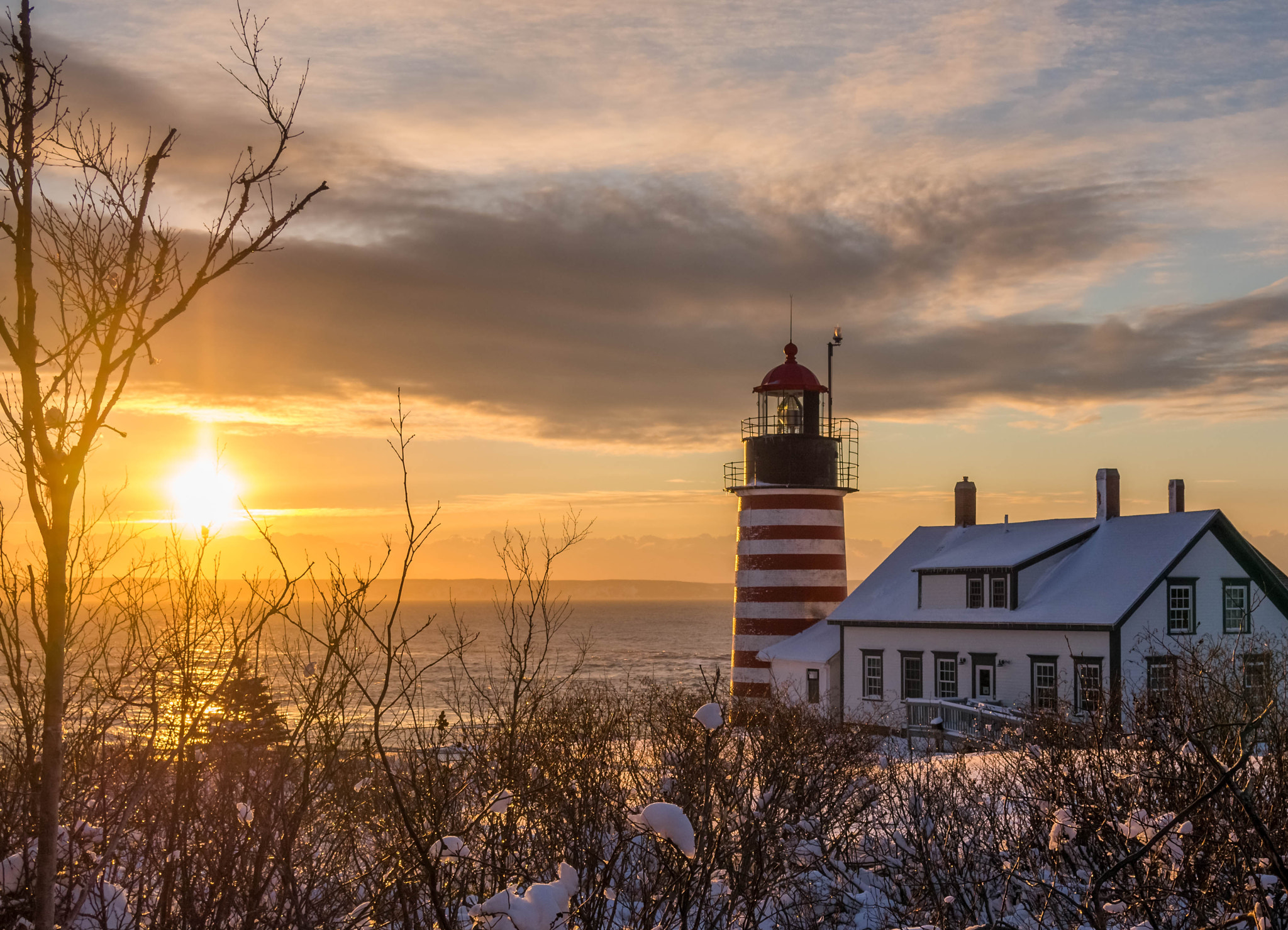 Olympus M.Zuiko Digital 14-42mm F3.5-5.6 II R sample photo. West quoddy lighthouse, lubec, maine photography