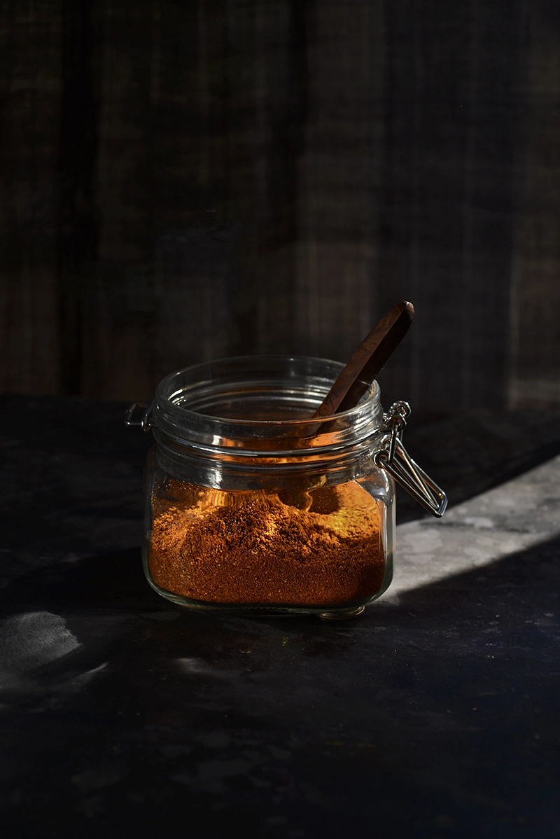 Sigma 105mm F2.8 EX DG Macro sample photo. Spice blend photography