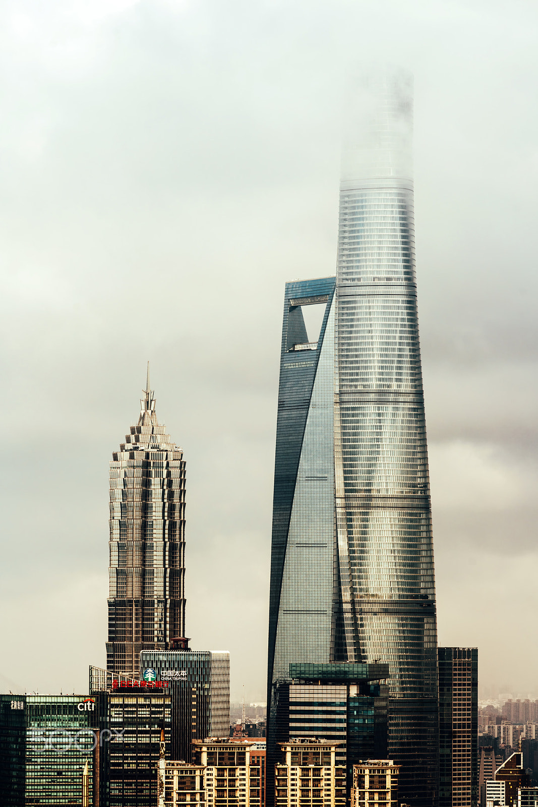 Canon EF 70-200mm F2.8L IS II USM sample photo. Three buildings photography