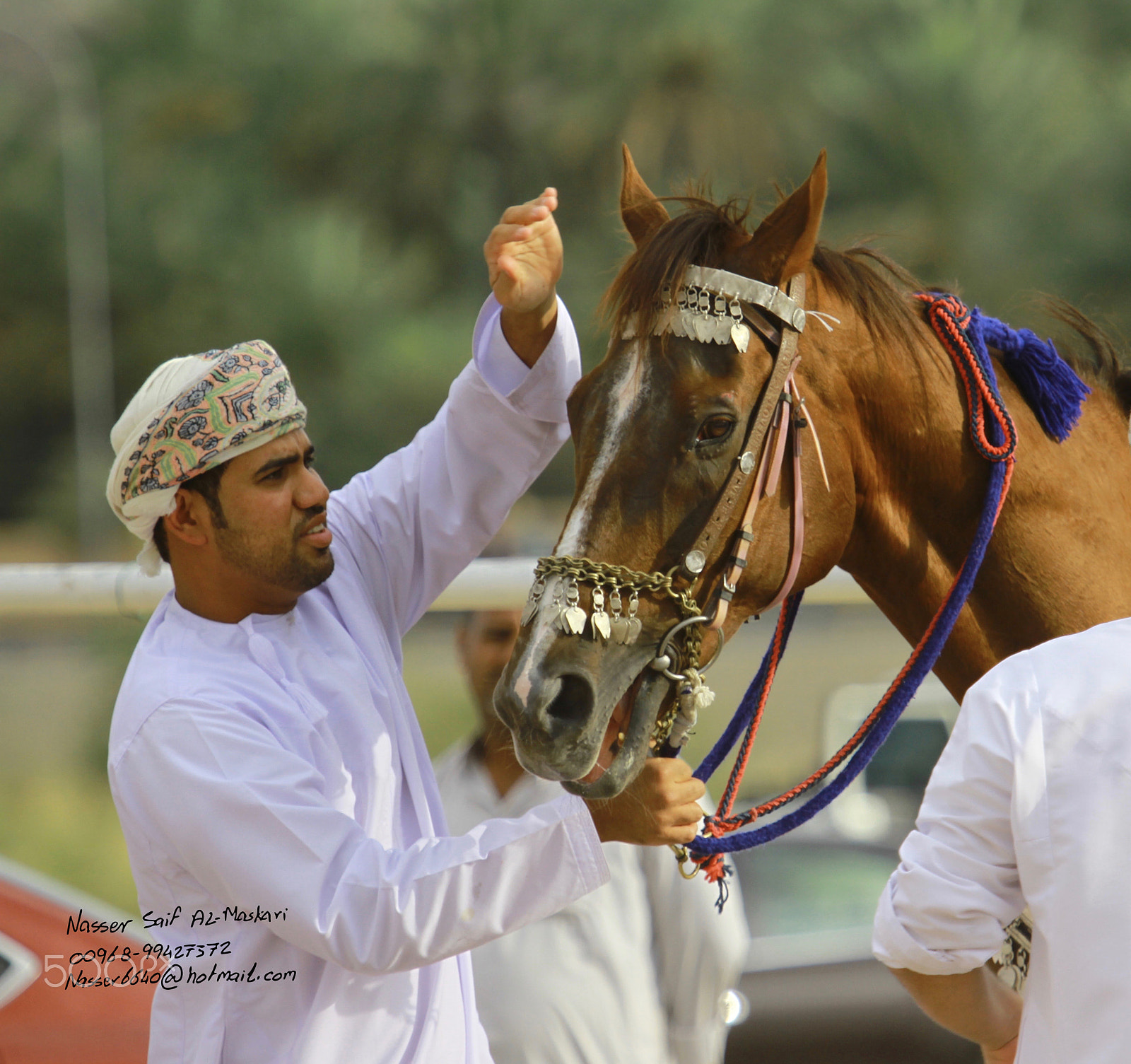 Canon EF 100-400mm F4.5-5.6L IS USM sample photo. Omani style horse race photography