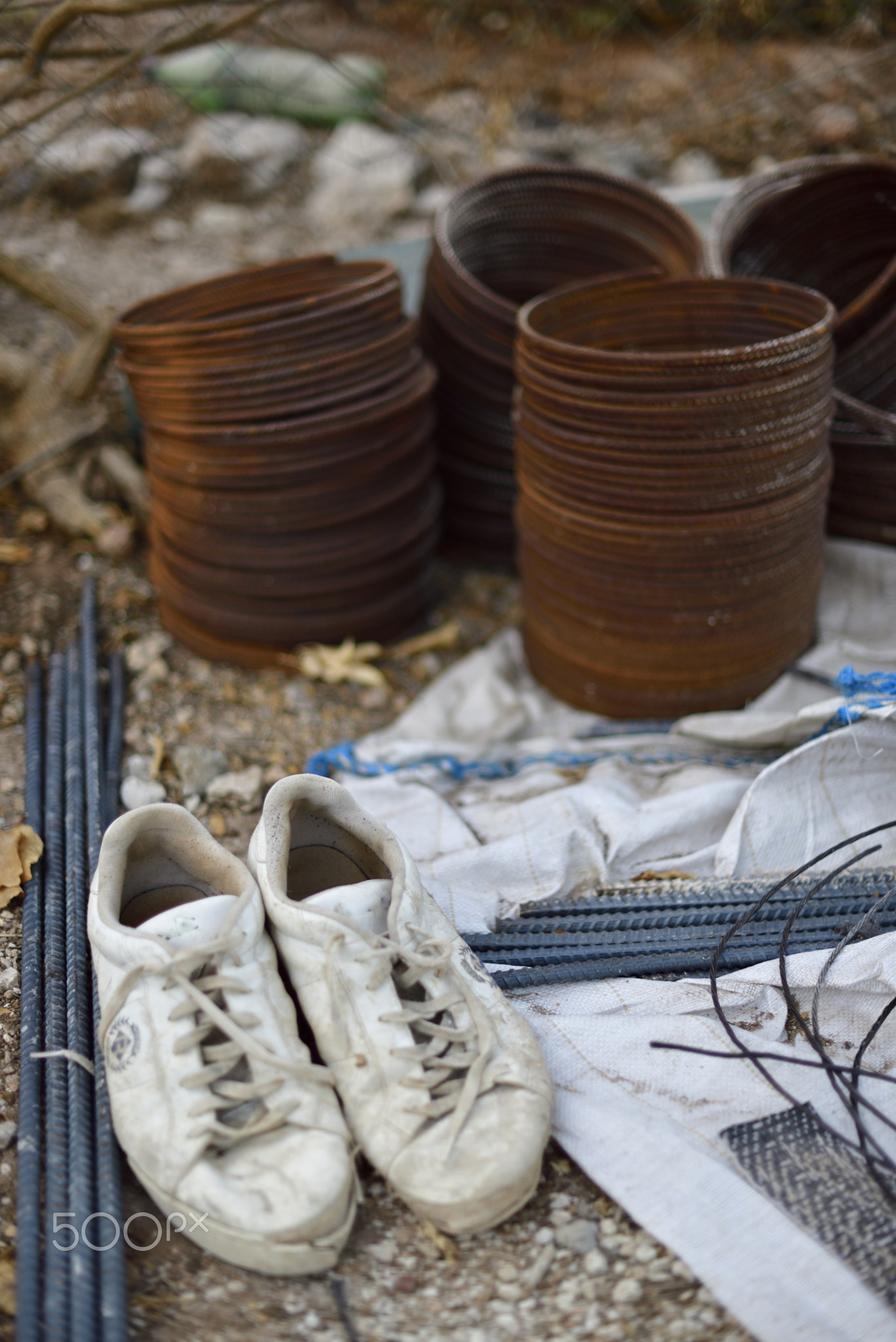 Construction Journal - Concrete Beams Scaffoldings