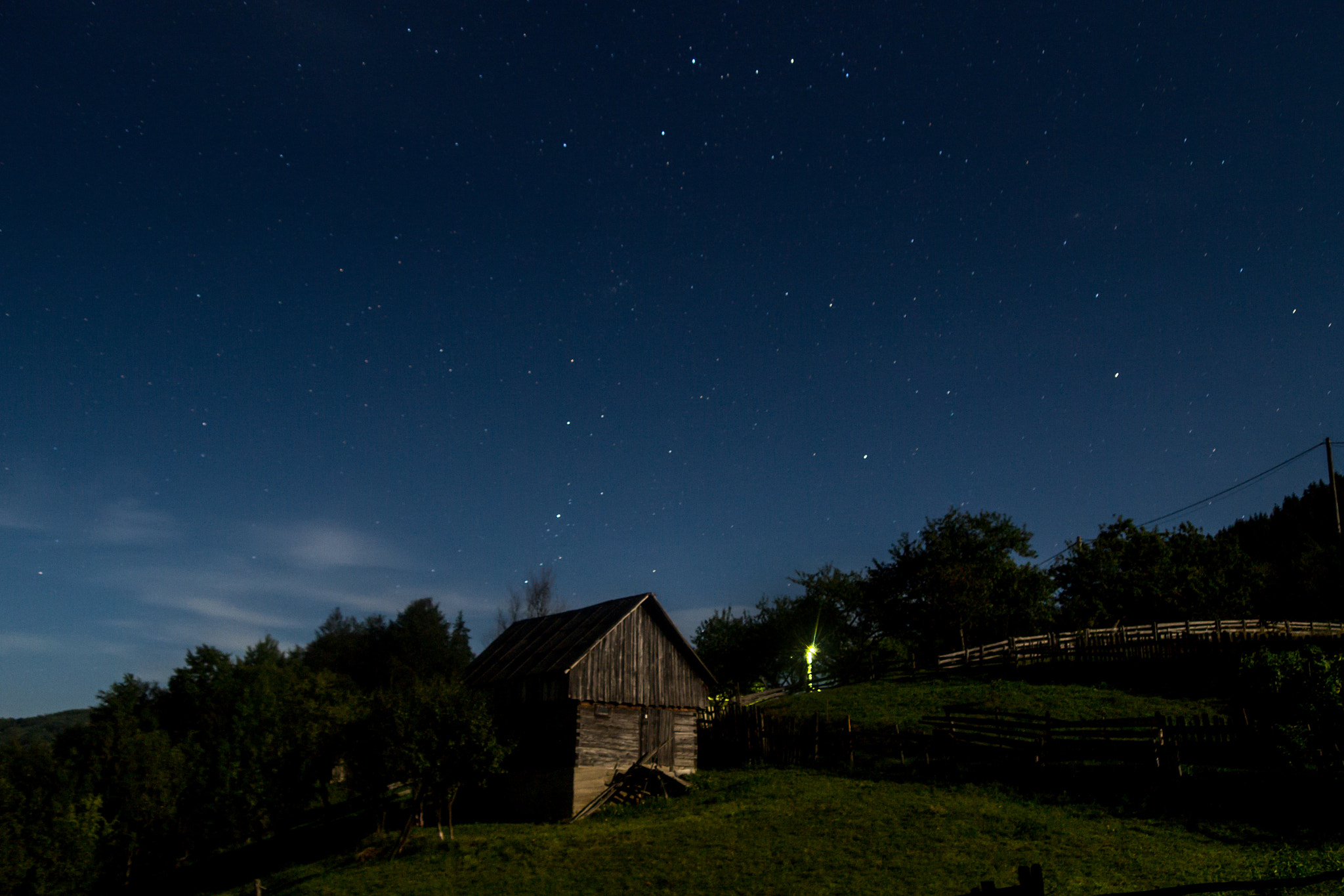 Olympus OM-D E-M10 sample photo. Calm night in the mountains photography