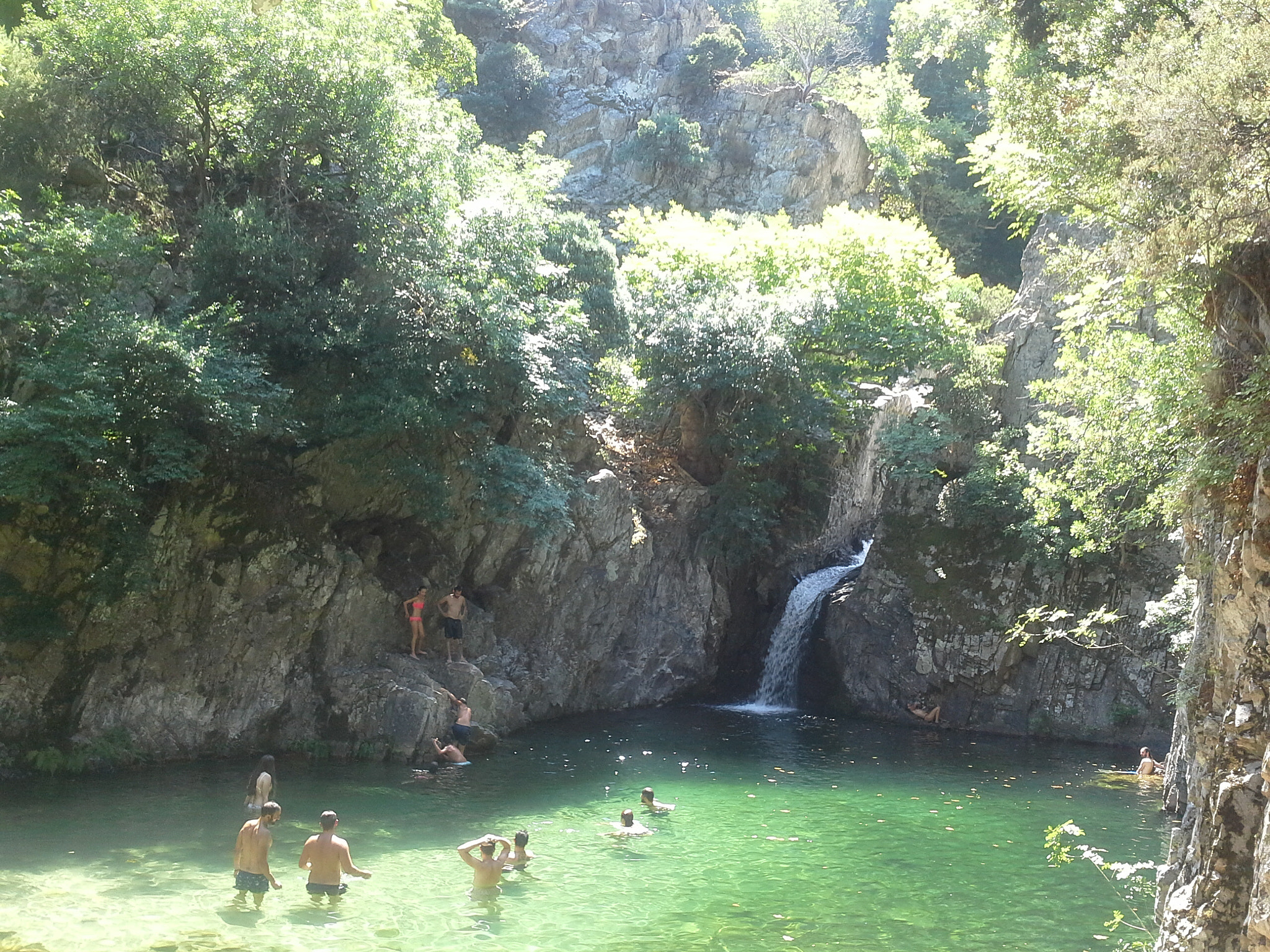 Samsung Galaxy Note 8.0 sample photo. Samothraki-lake in the river photography