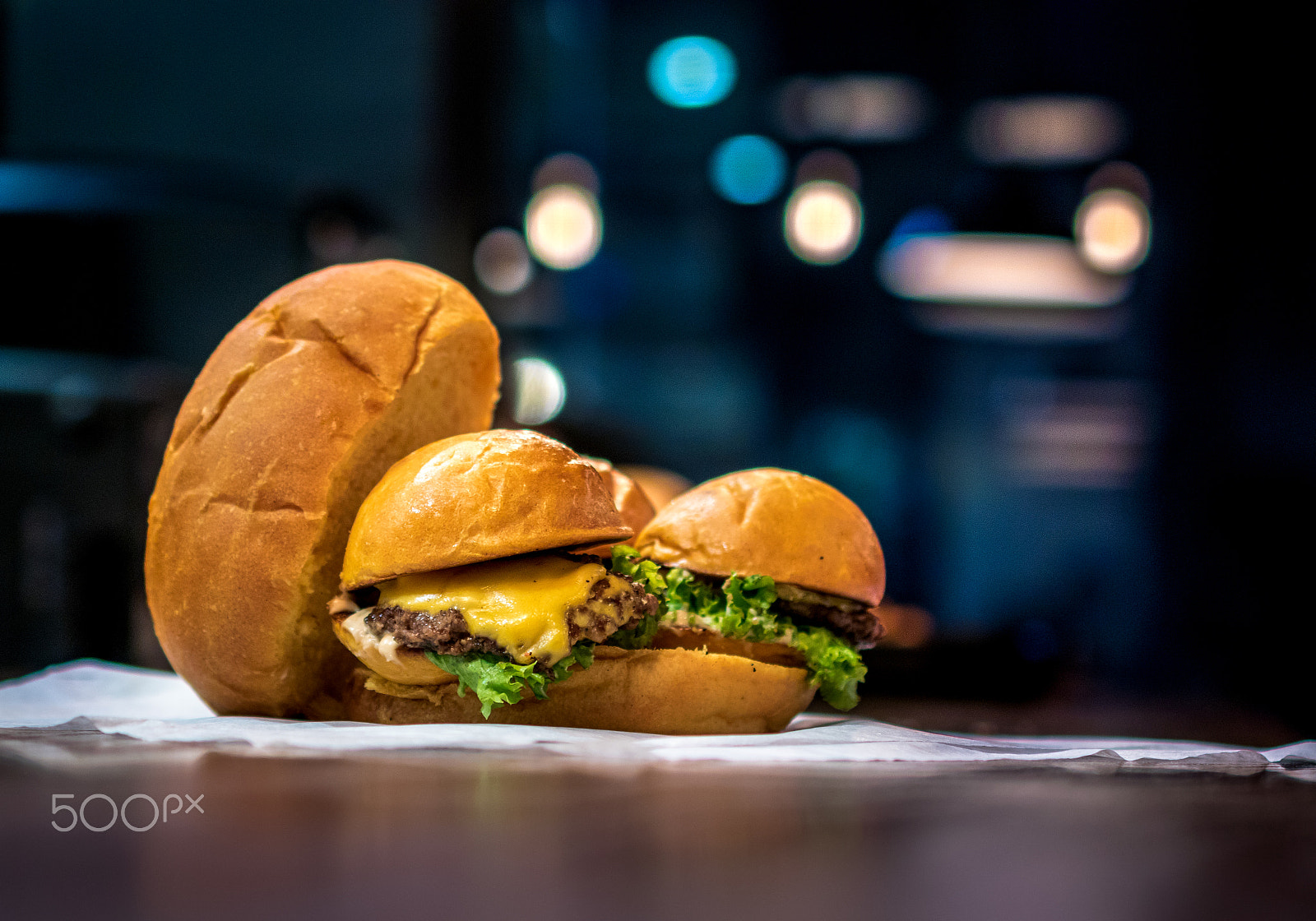 40mm f/2.8G sample photo. Micro burgers photography