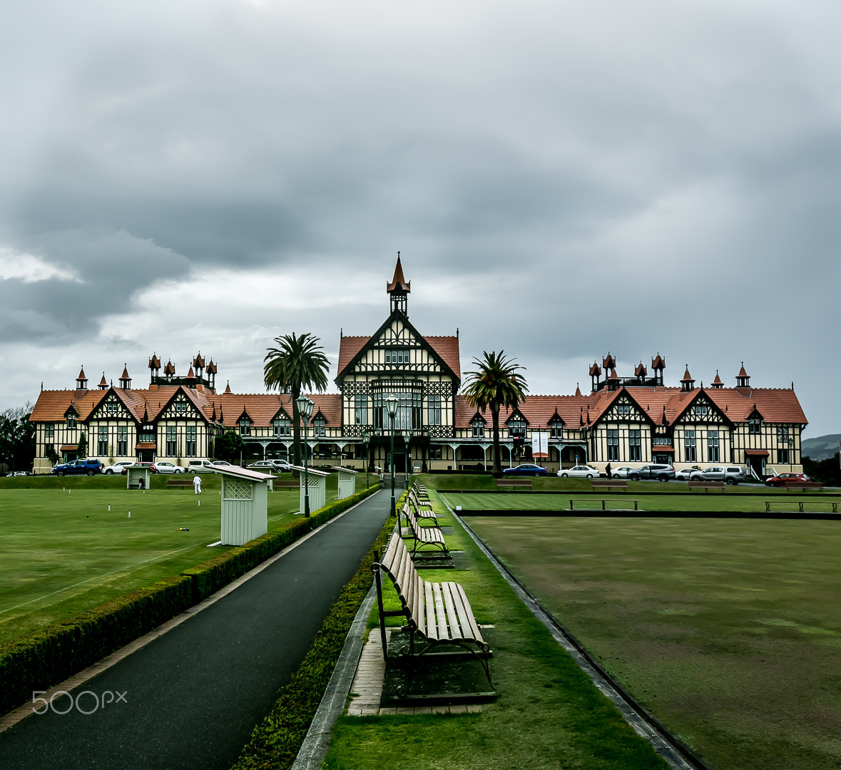 Canon EF 16-35mm F4L IS USM sample photo. Government gardens rotorua photography