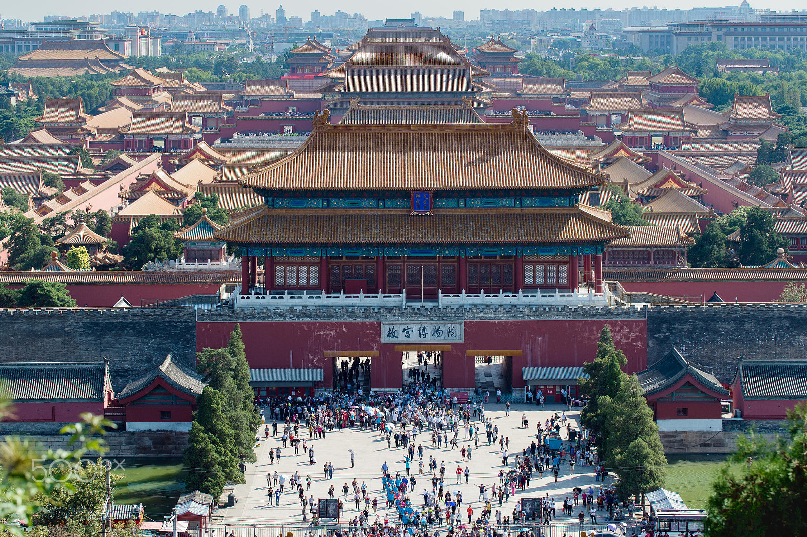 Nikon D4S sample photo. Bird's eye view of the forbidden city. photography