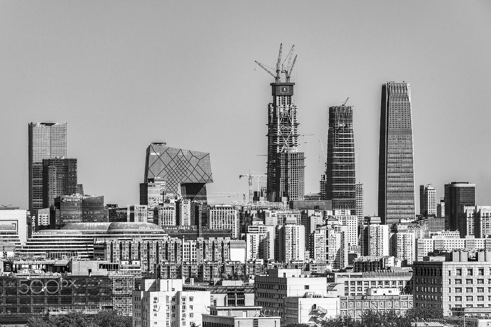 Nikon D4S sample photo. Beijing skyline photography