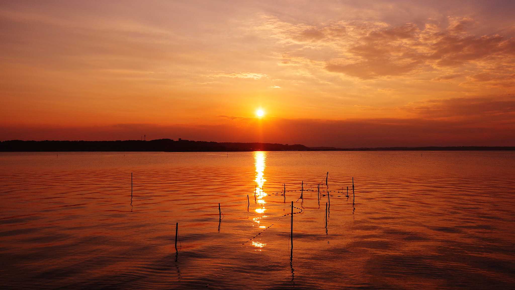 Pentax smc DA 12-24mm F4.0 ED AL (IF) sample photo. Sunset ~北浦~ photography