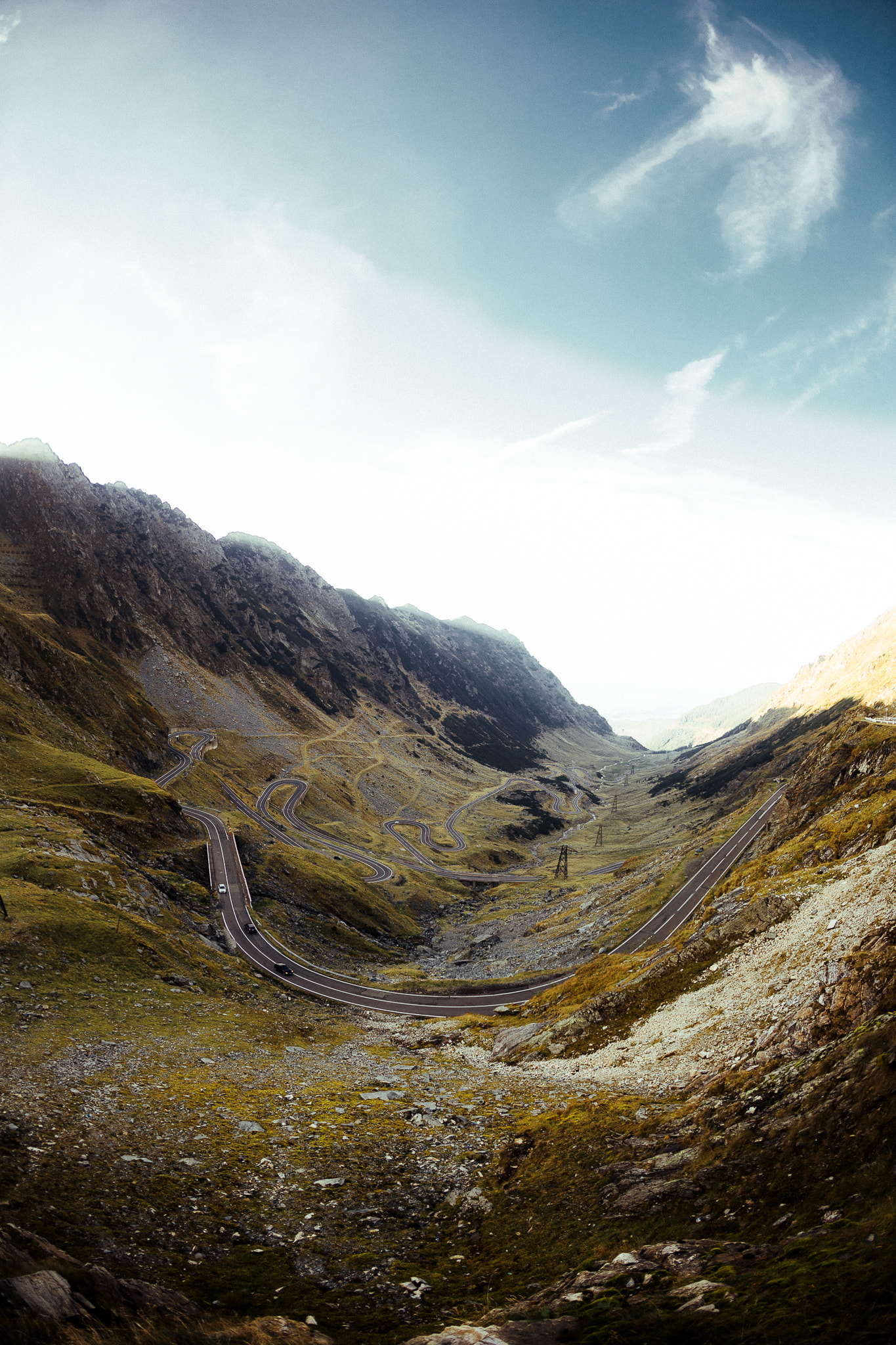 Canon EOS 6D + Canon EF 15mm F2.8 Fisheye sample photo. Transfagarasan photography