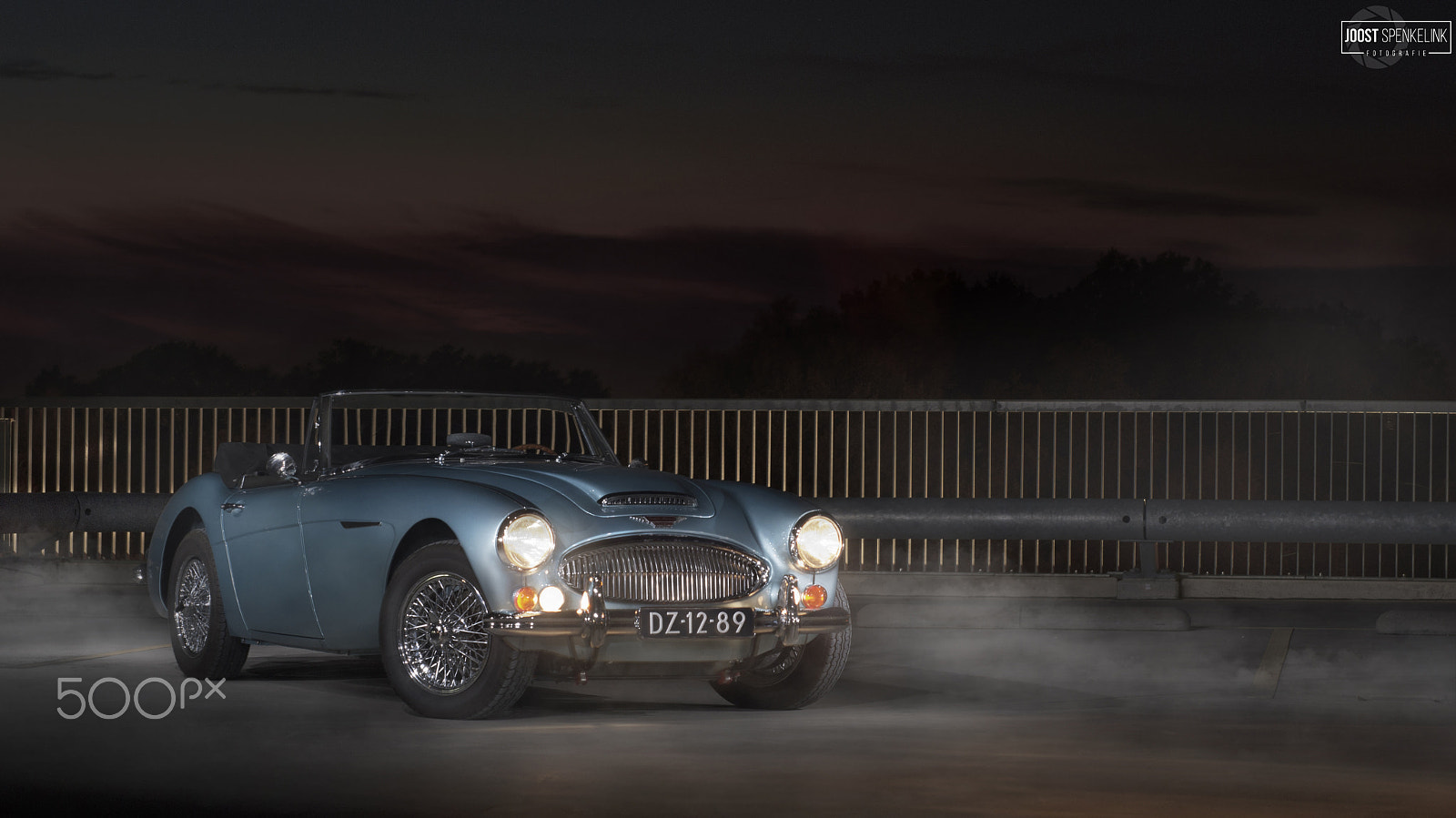 Sony Alpha DSLR-A200 + Minolta AF 50mm F1.7 New sample photo. Austin healey mk3 strobe photography