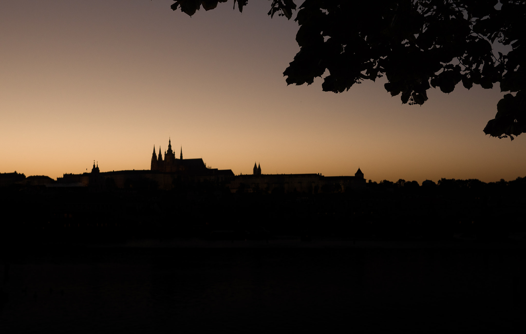Panasonic Lumix DMC-GX8 + LUMIX G 20/F1.7 II sample photo. Sunset over the streets of prague photography