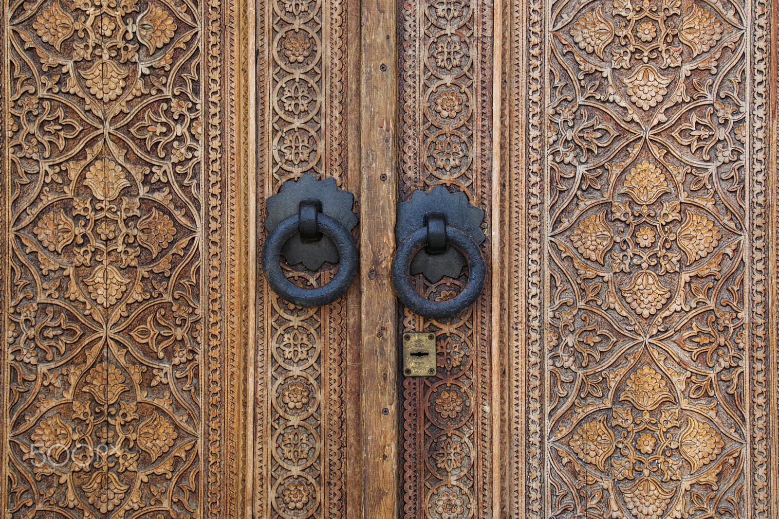 Sony a6000 sample photo. Wood patterns on the doors, wood texture photography