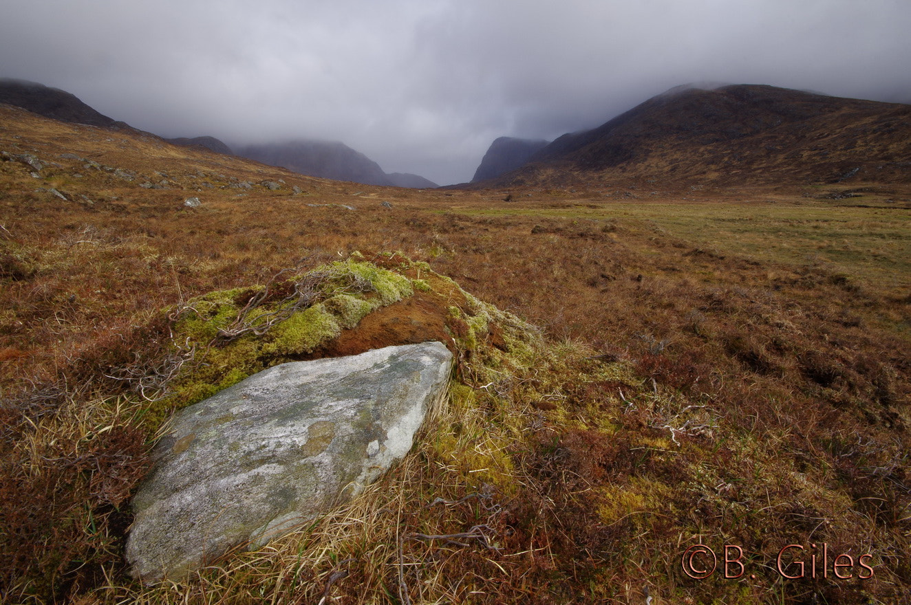 Pentax K-3 sample photo. Storm in the valley skye photography