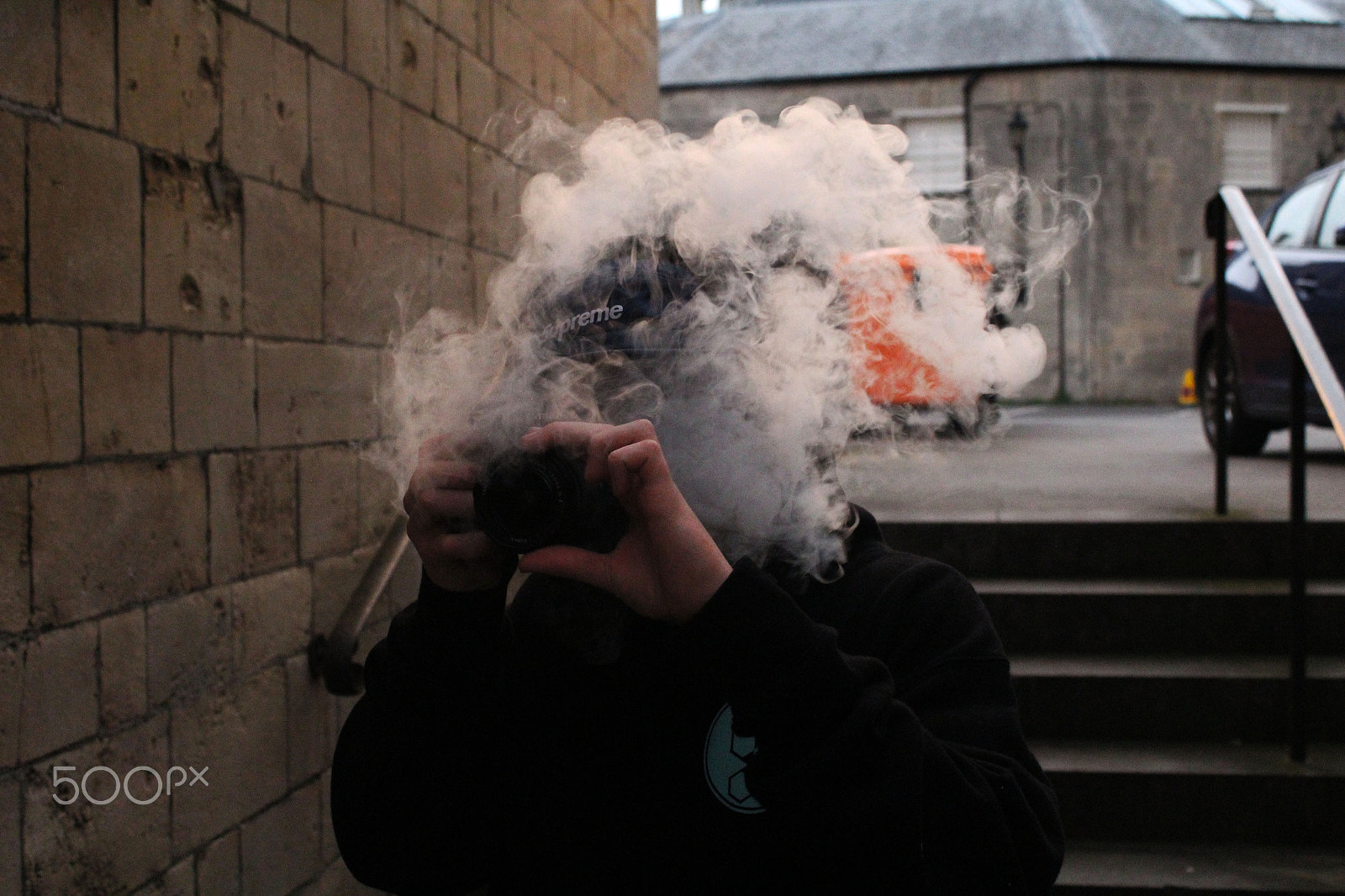 Canon EF-S 18-55mm F3.5-5.6 IS sample photo. Vape photography