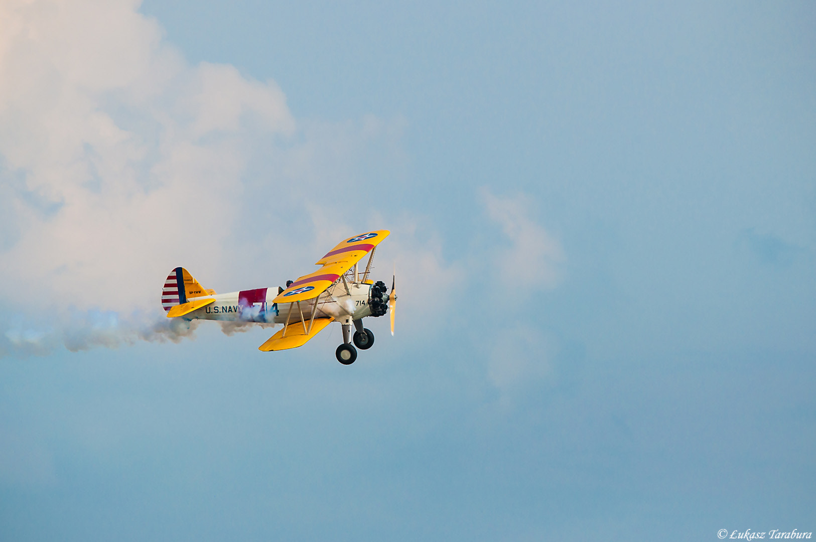 Nikon D90 sample photo. Boeing stearman sp-yww photography