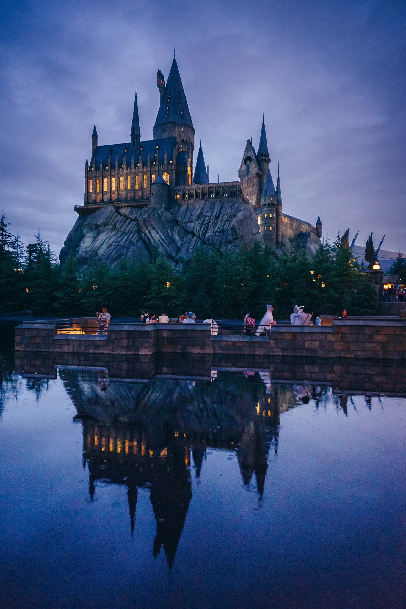 E 21mm F2.8 sample photo. Hogwarts the universal japan photography