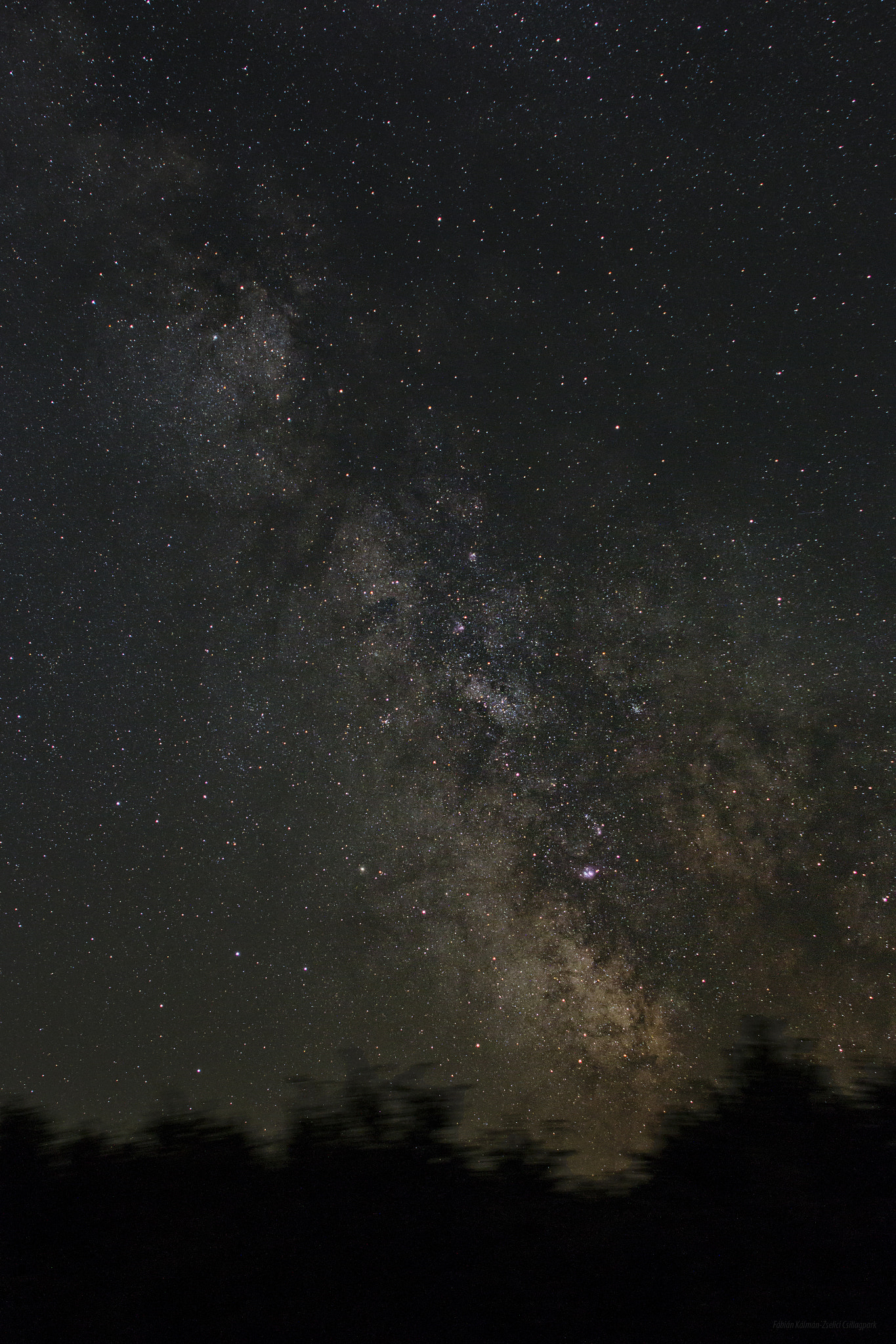 Canon EOS 700D (EOS Rebel T5i / EOS Kiss X7i) + Canon EF 28-105mm f/3.5-4.5 USM sample photo. Milky way from the zselic photography