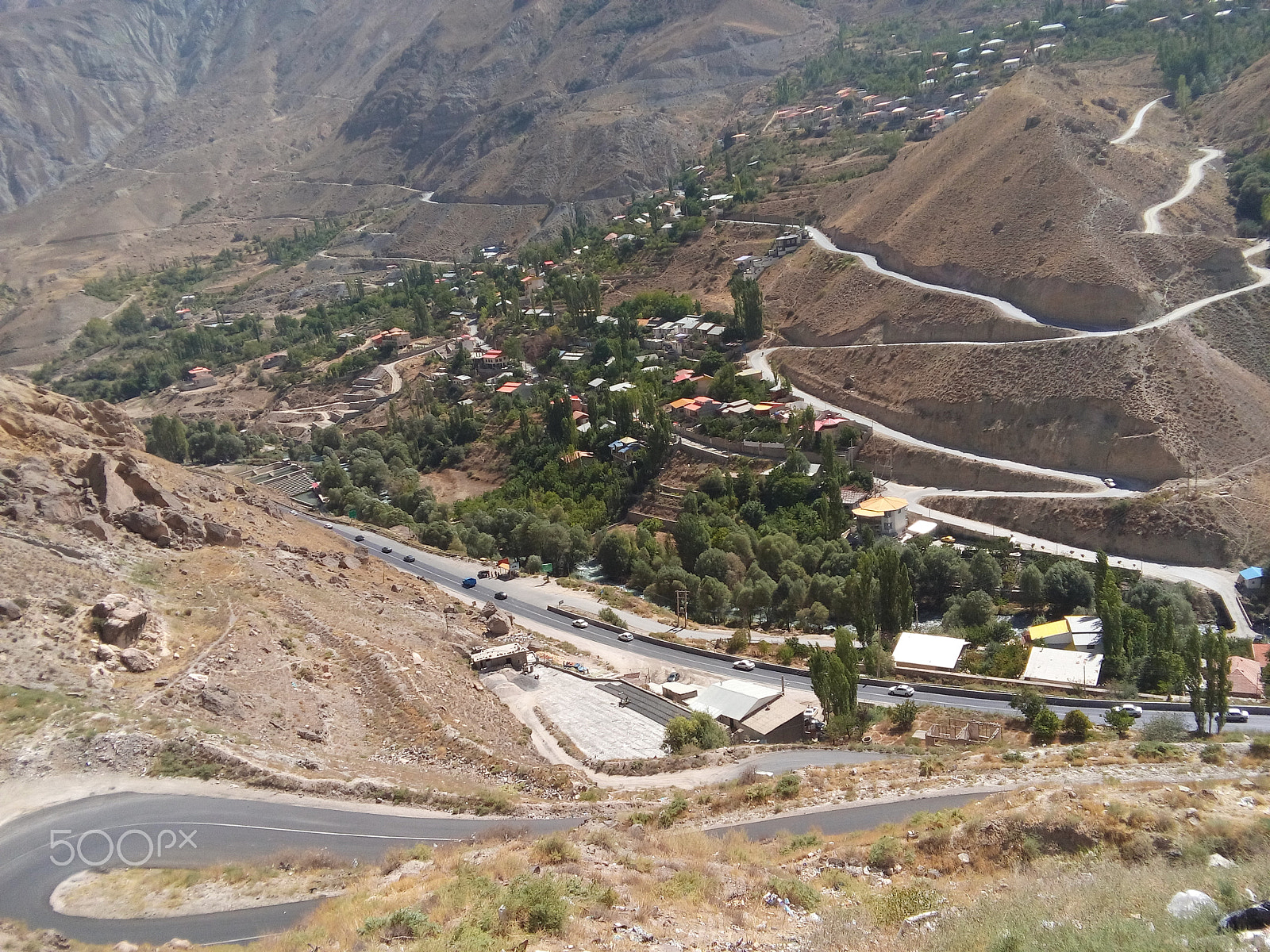 LG L Bello sample photo. Mountain road photography