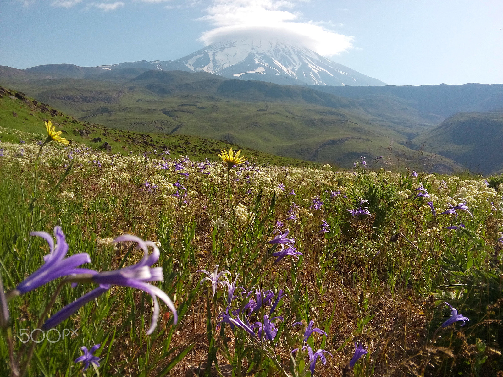 LG L Bello sample photo. Damavand mountain photography