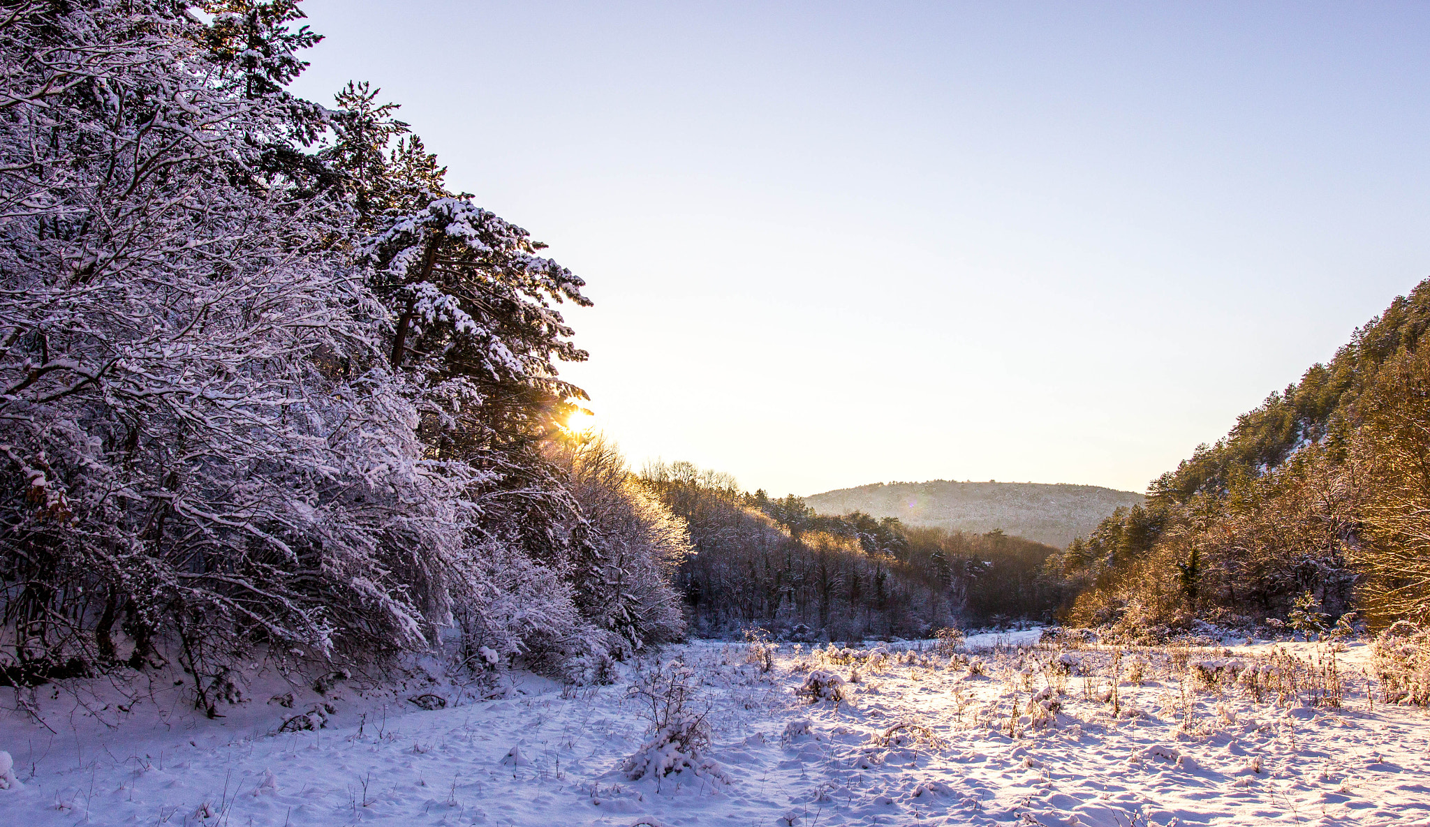 Sigma 18-35mm f/1.8 DC HSM sample photo. Winter in crimea photography