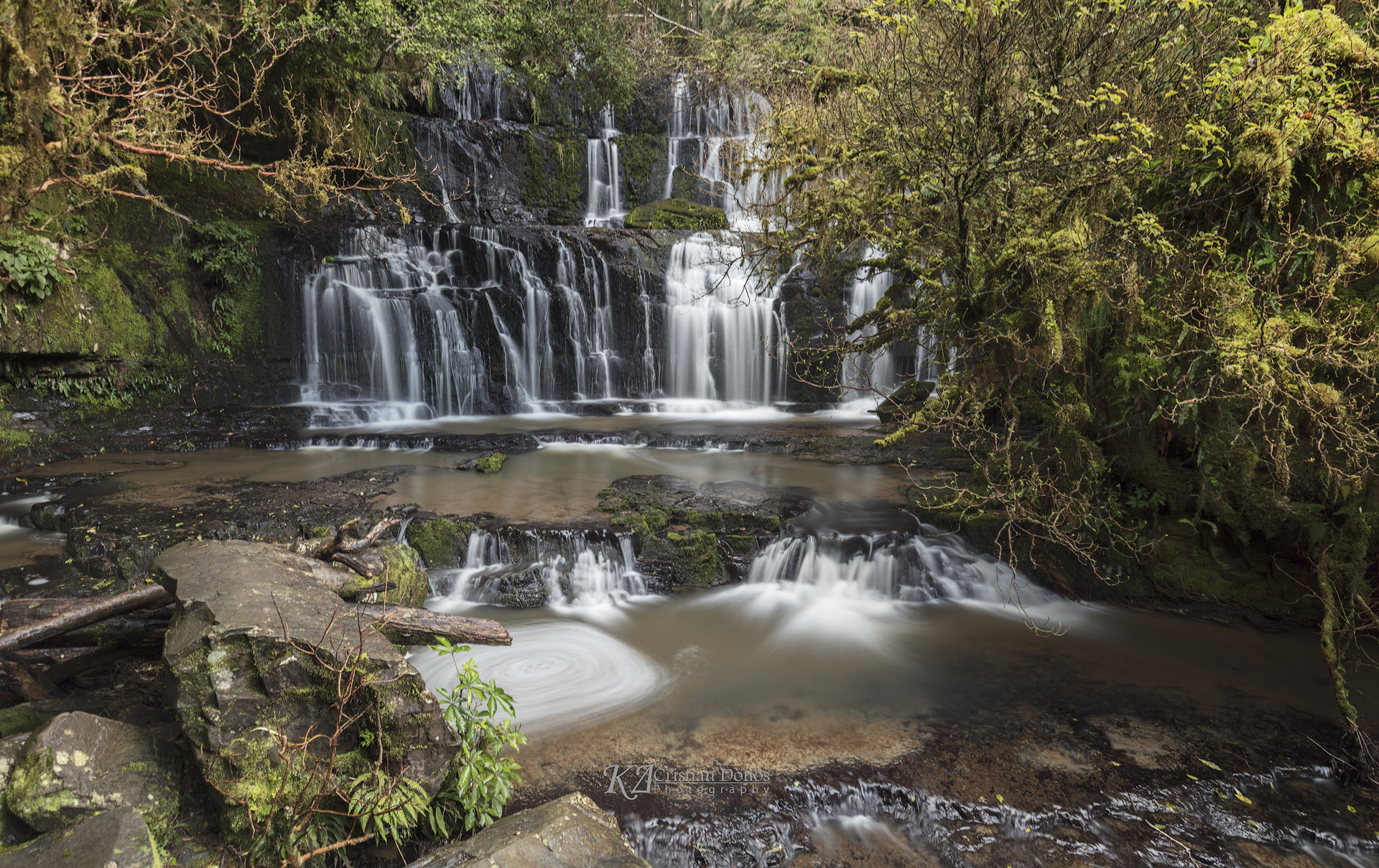 Canon EOS 5DS R + Canon EF 16-35mm F4L IS USM sample photo. Purakaunui falls photography