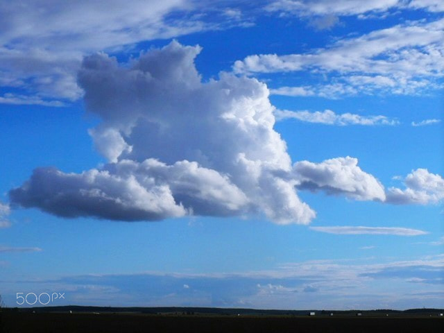 Panasonic DMC-LZ7 sample photo. Clouds over the field. Облака над полем photography