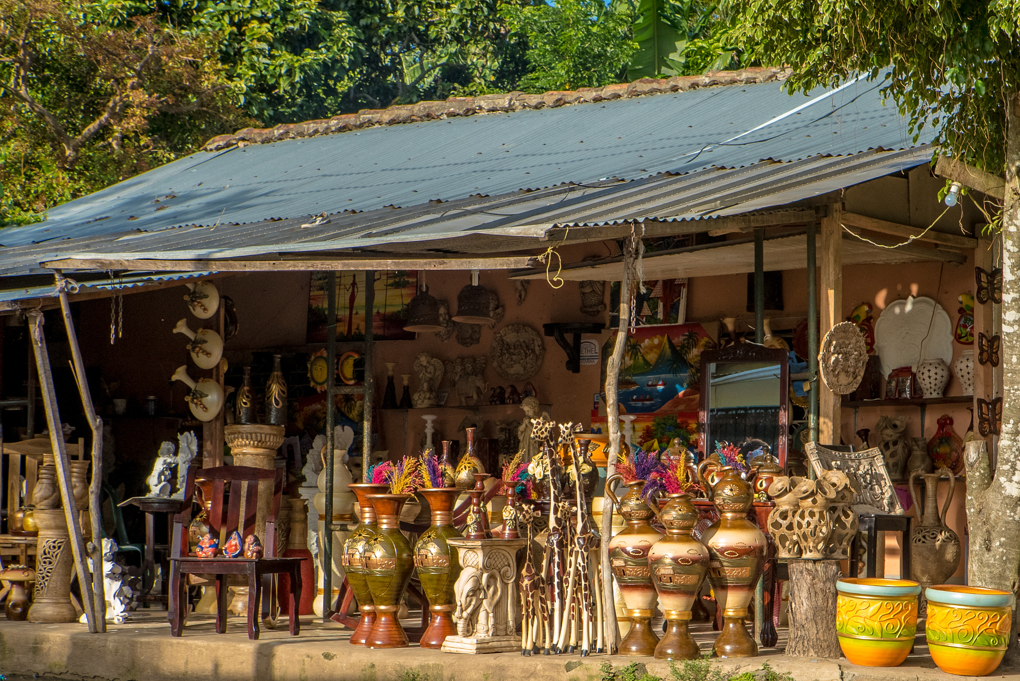 Sony a7S sample photo. Handicraft store photography