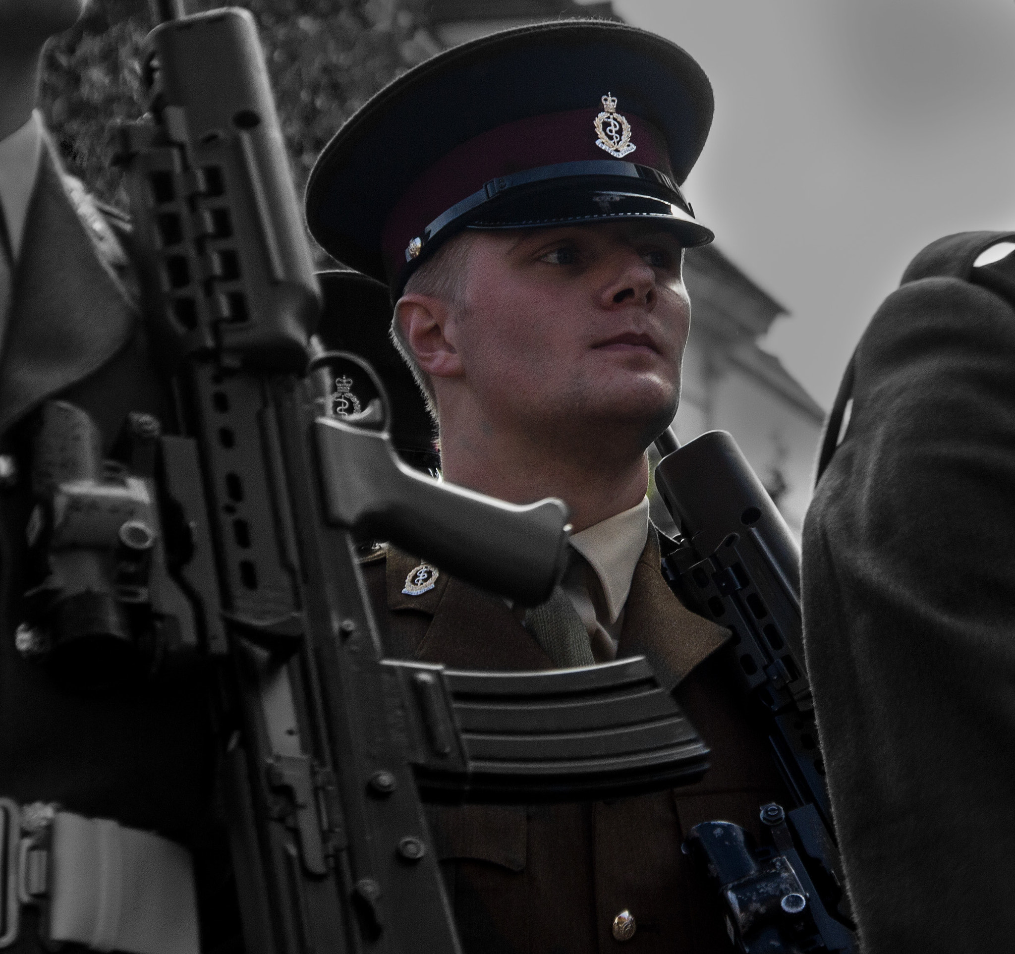Sigma 18-200mm f/3.5-6.3 DC OS sample photo. Soldier photography
