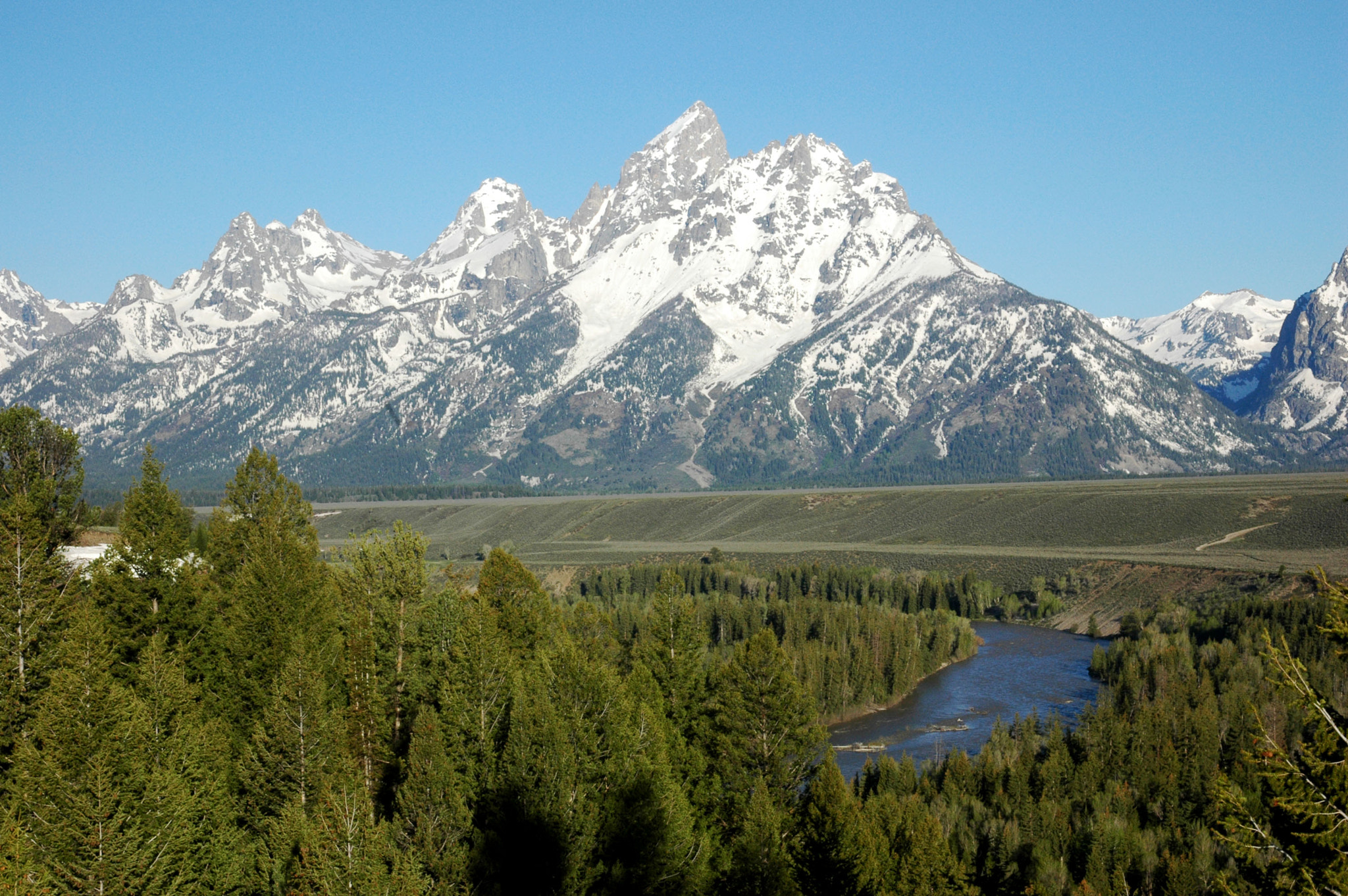 Nikon D70s + AF Zoom-Nikkor 24-120mm f/3.5-5.6D IF sample photo. Snake river photography