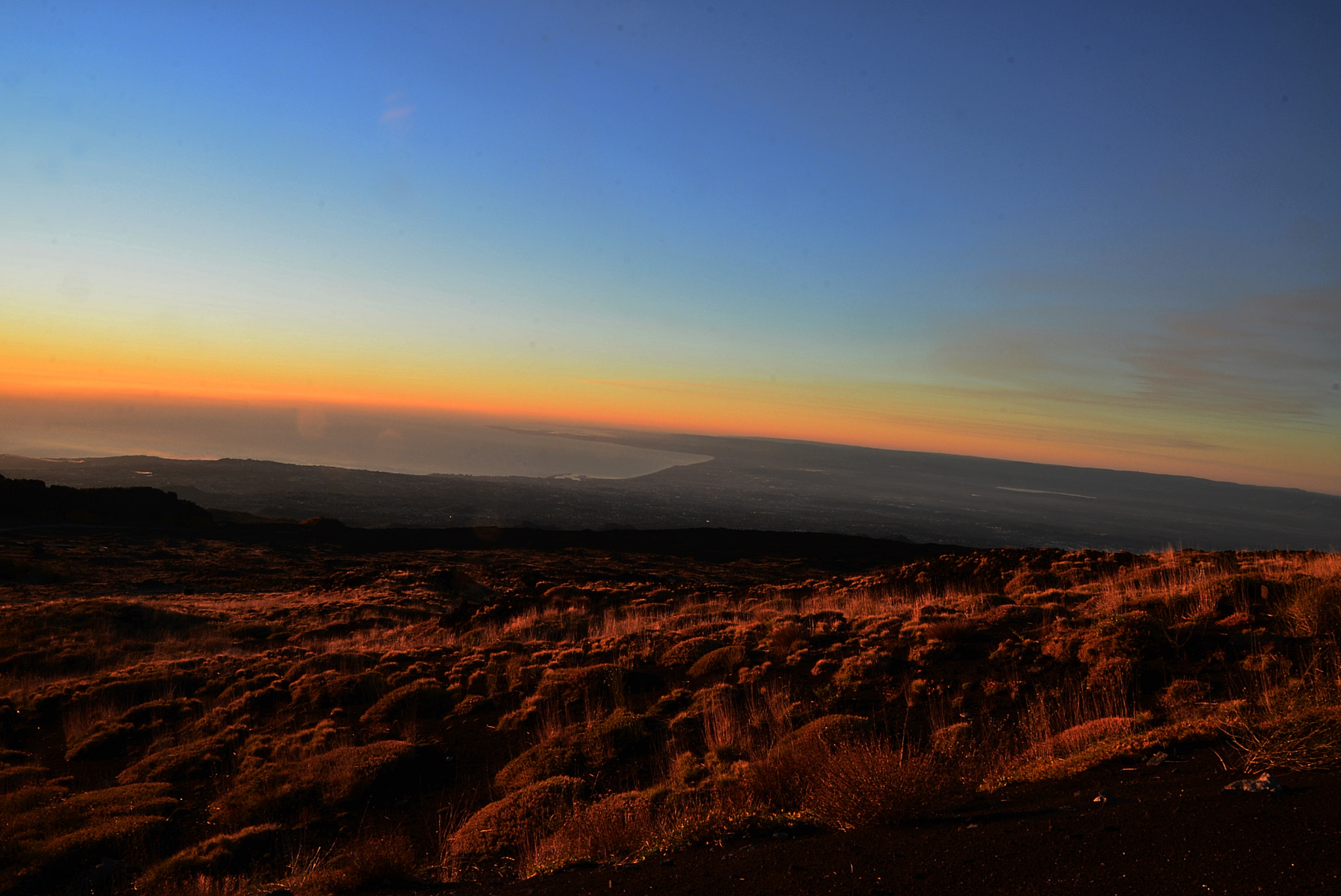 Nikon D610 sample photo. Sunrise mount etna photography