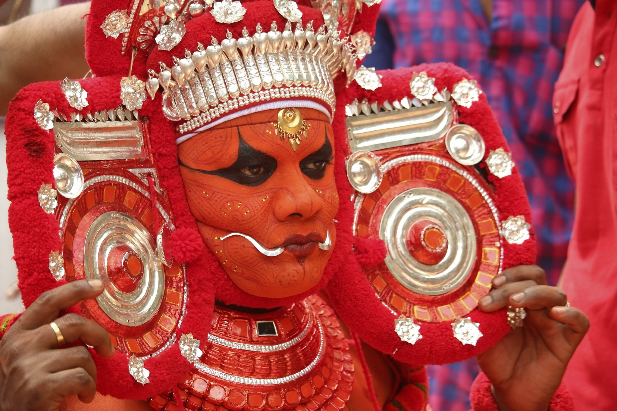 Canon EF-S 55-250mm F4-5.6 IS STM sample photo. India | kerala | kannur | theyyam photography