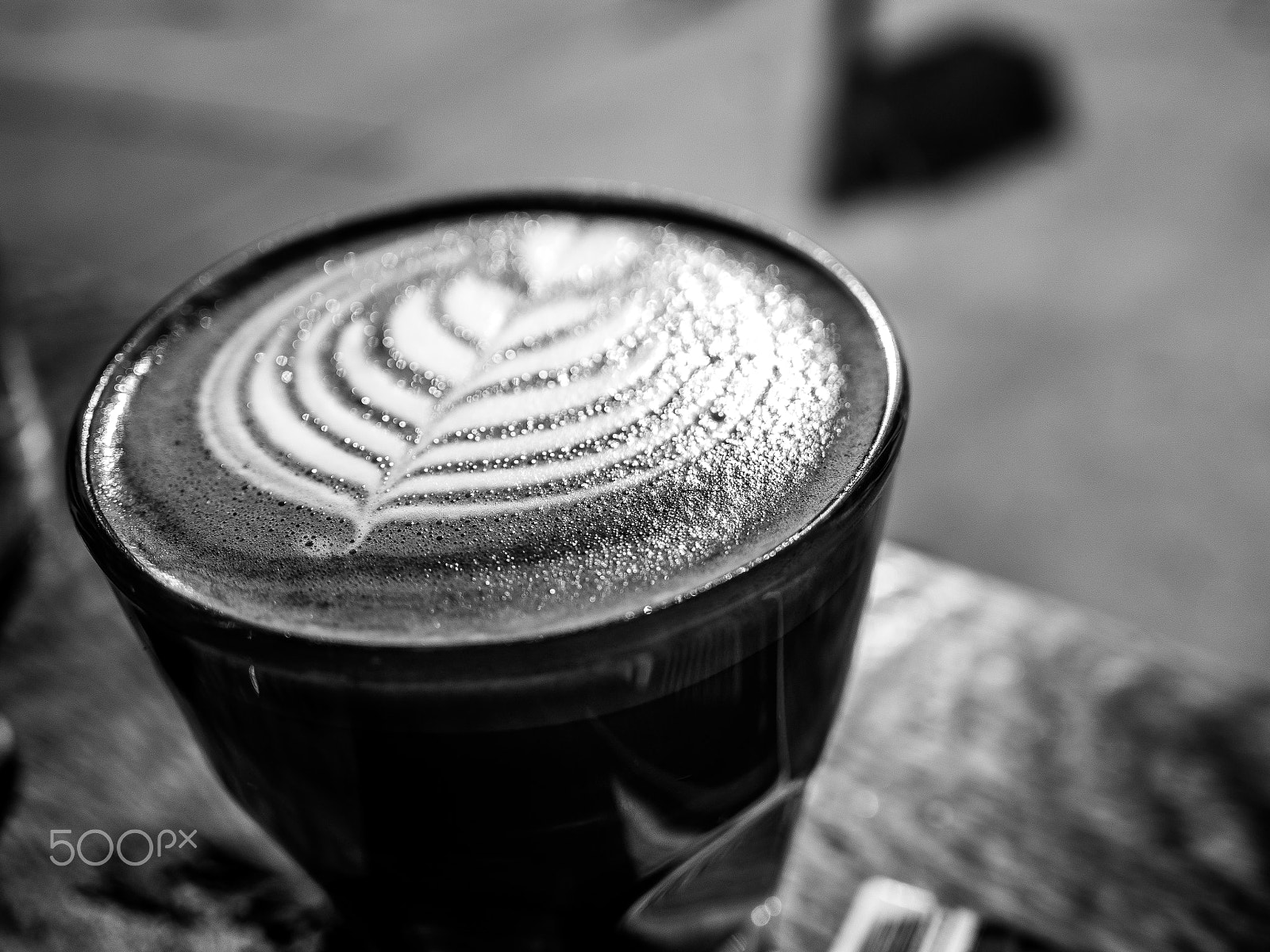 Olympus OM-D E-M10 II sample photo. Latte art photography