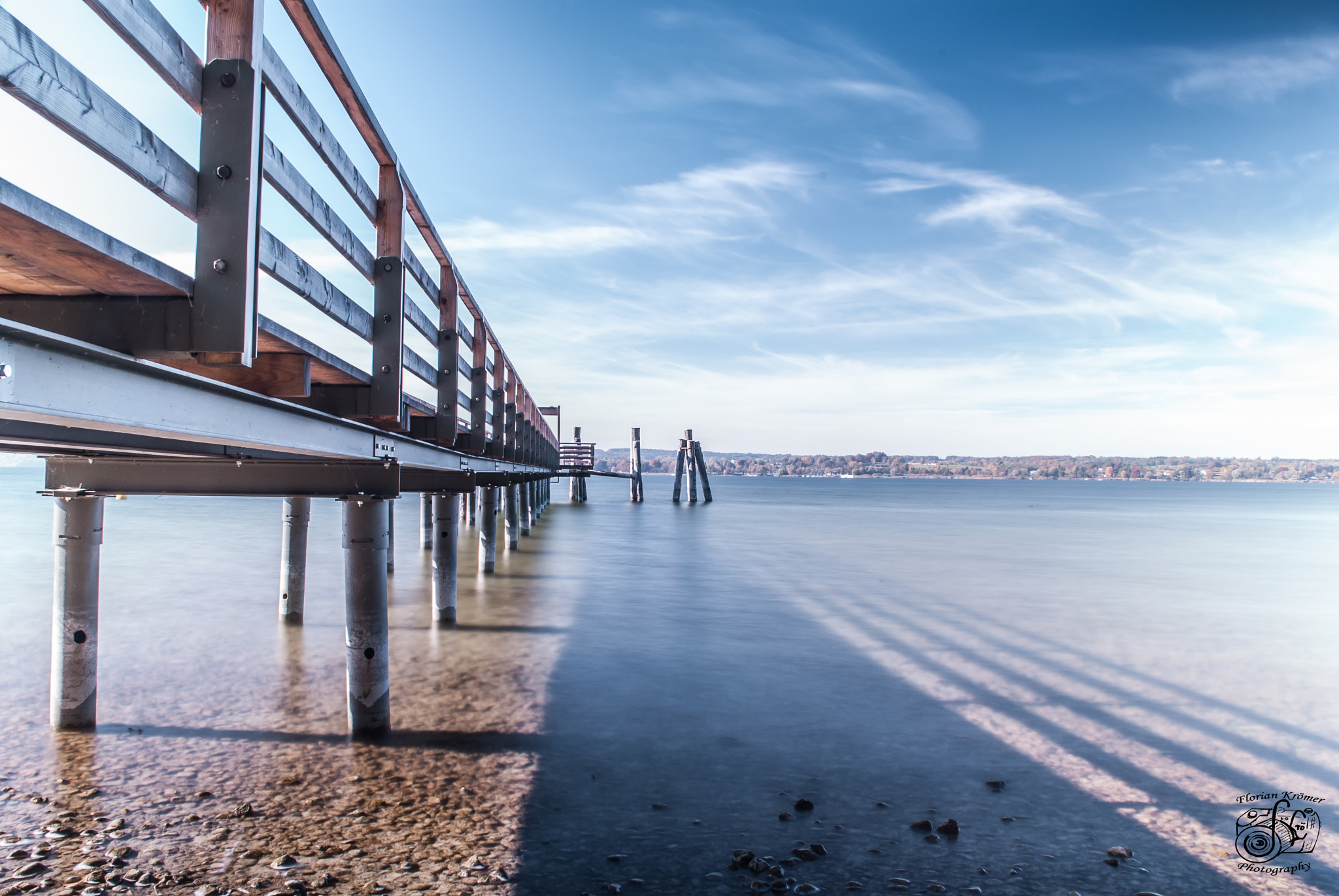Nikon D3000 sample photo. Steg am ammersee photography