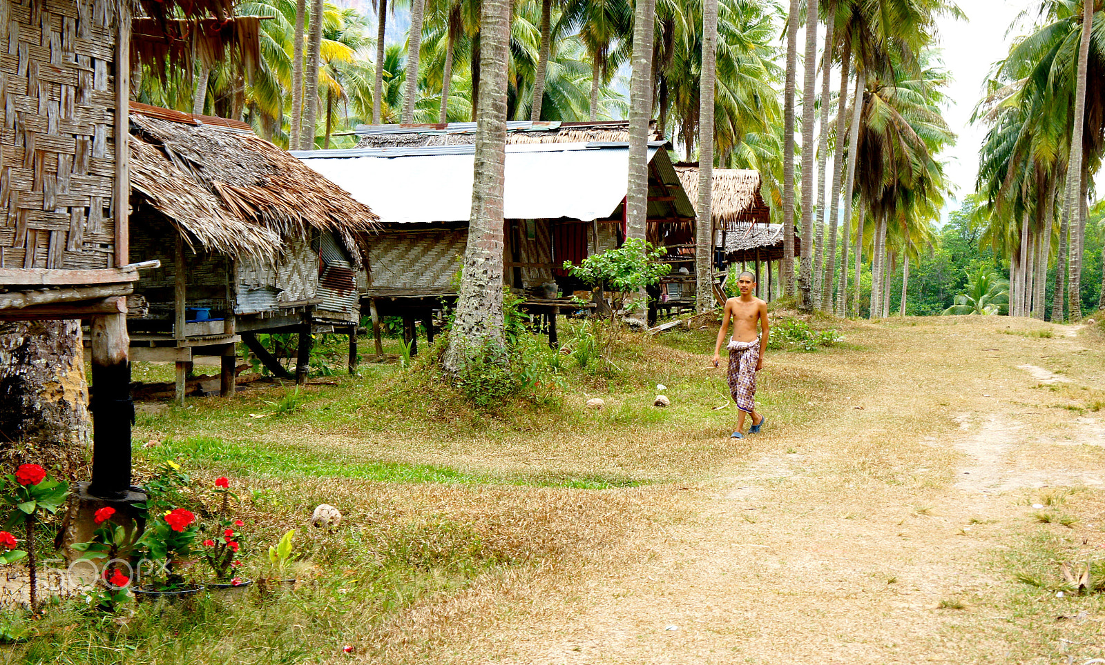 Sony Alpha NEX-5 sample photo. Village in krabi, thailand photography