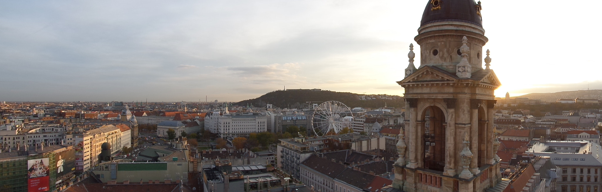 Samsung WB800F sample photo. Budapest skyline photography