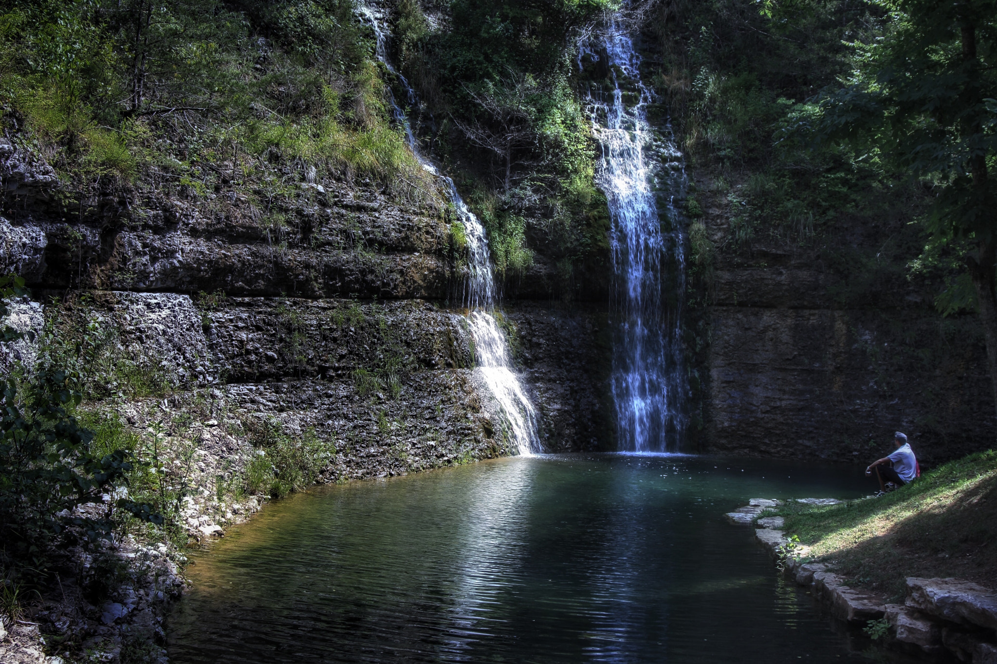 Tamron AF 28-200mm F3.8-5.6 XR Di Aspherical (IF) Macro sample photo. Wishbone falls photography