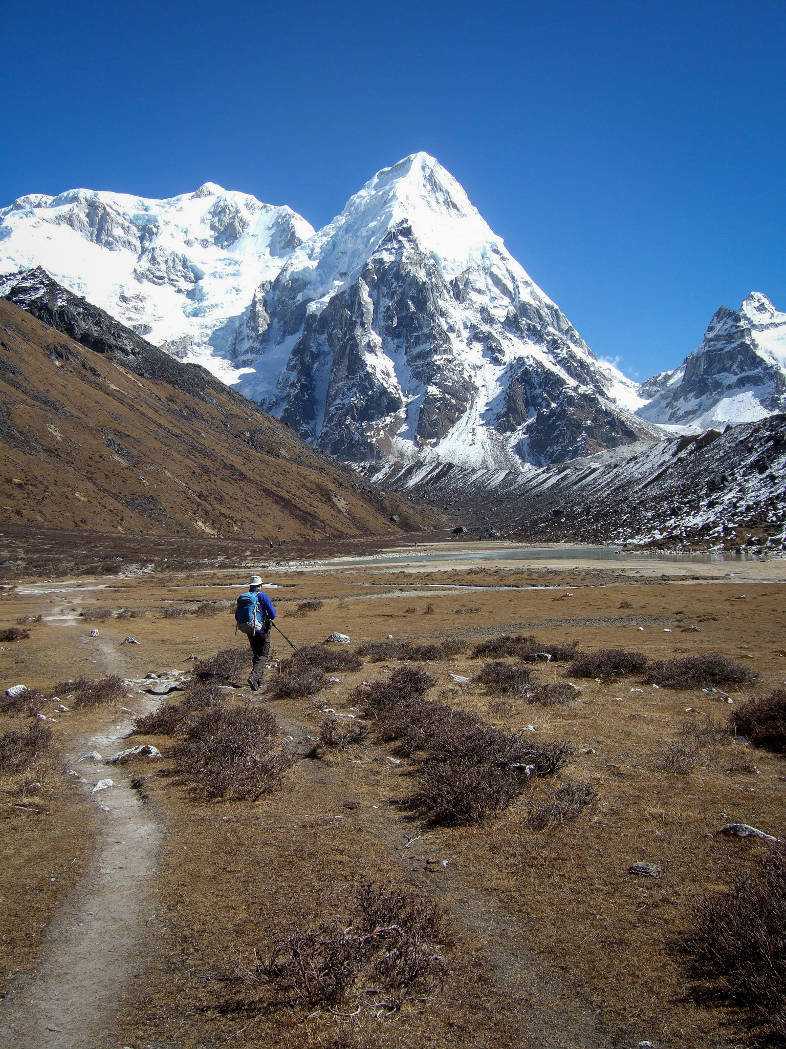 Fujifilm FinePix F10 sample photo. Trekking in the himalayas photography