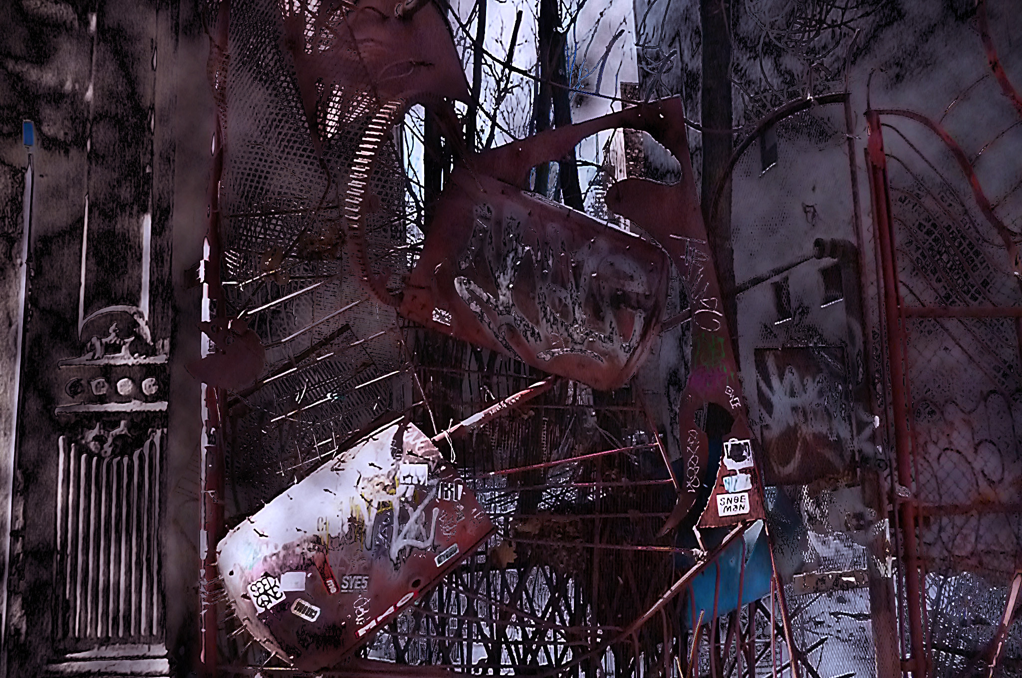 Panasonic Lumix DMC-FH6 sample photo. The gate to art photography