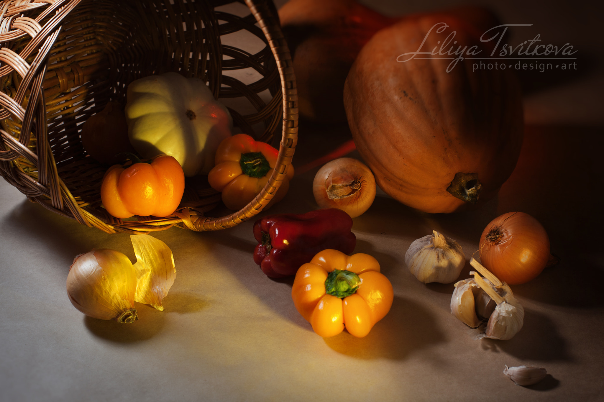 Nikon D700 sample photo. Autumn vegetables photography